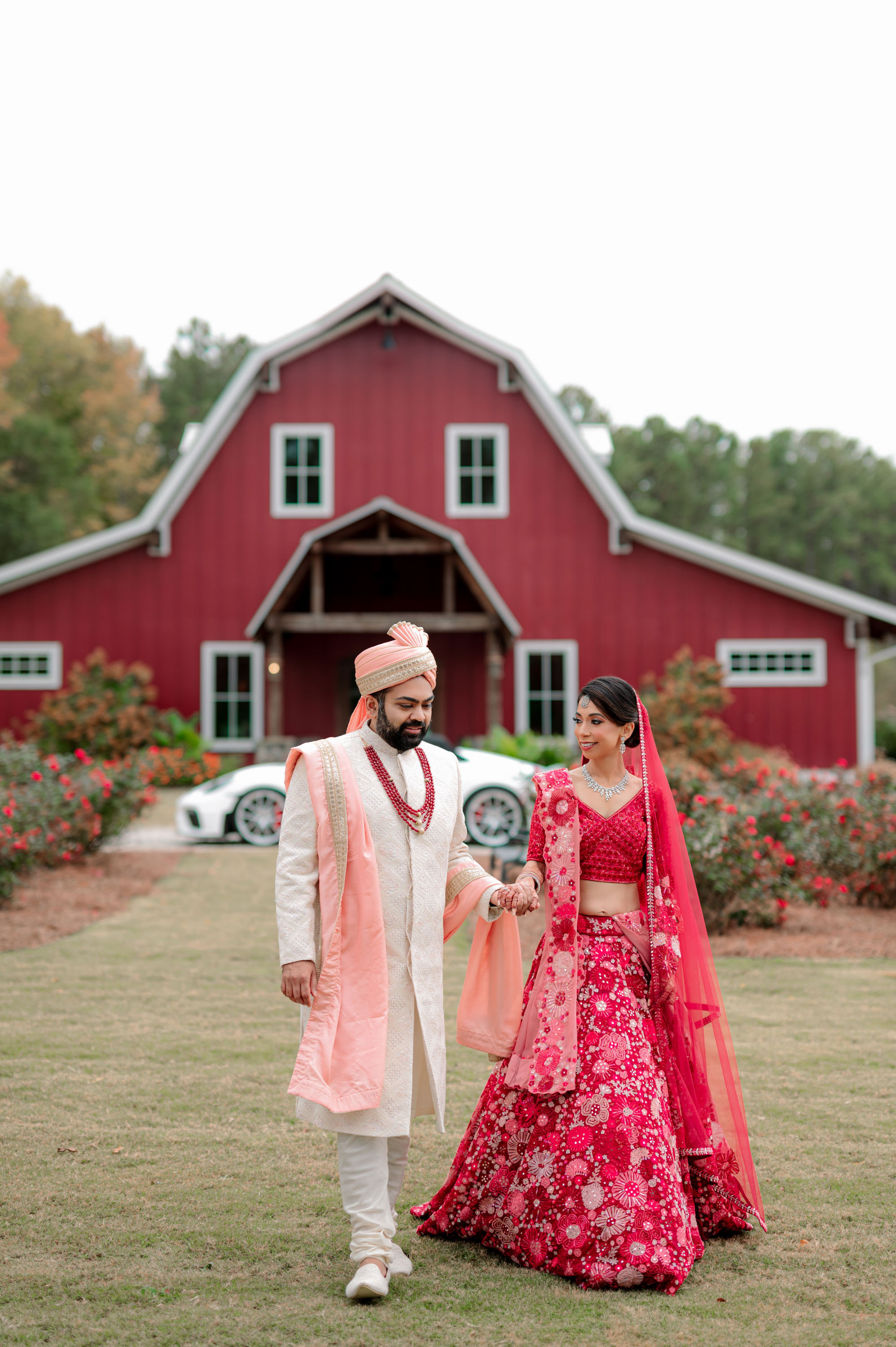 Amar and Divya. North Carolina
