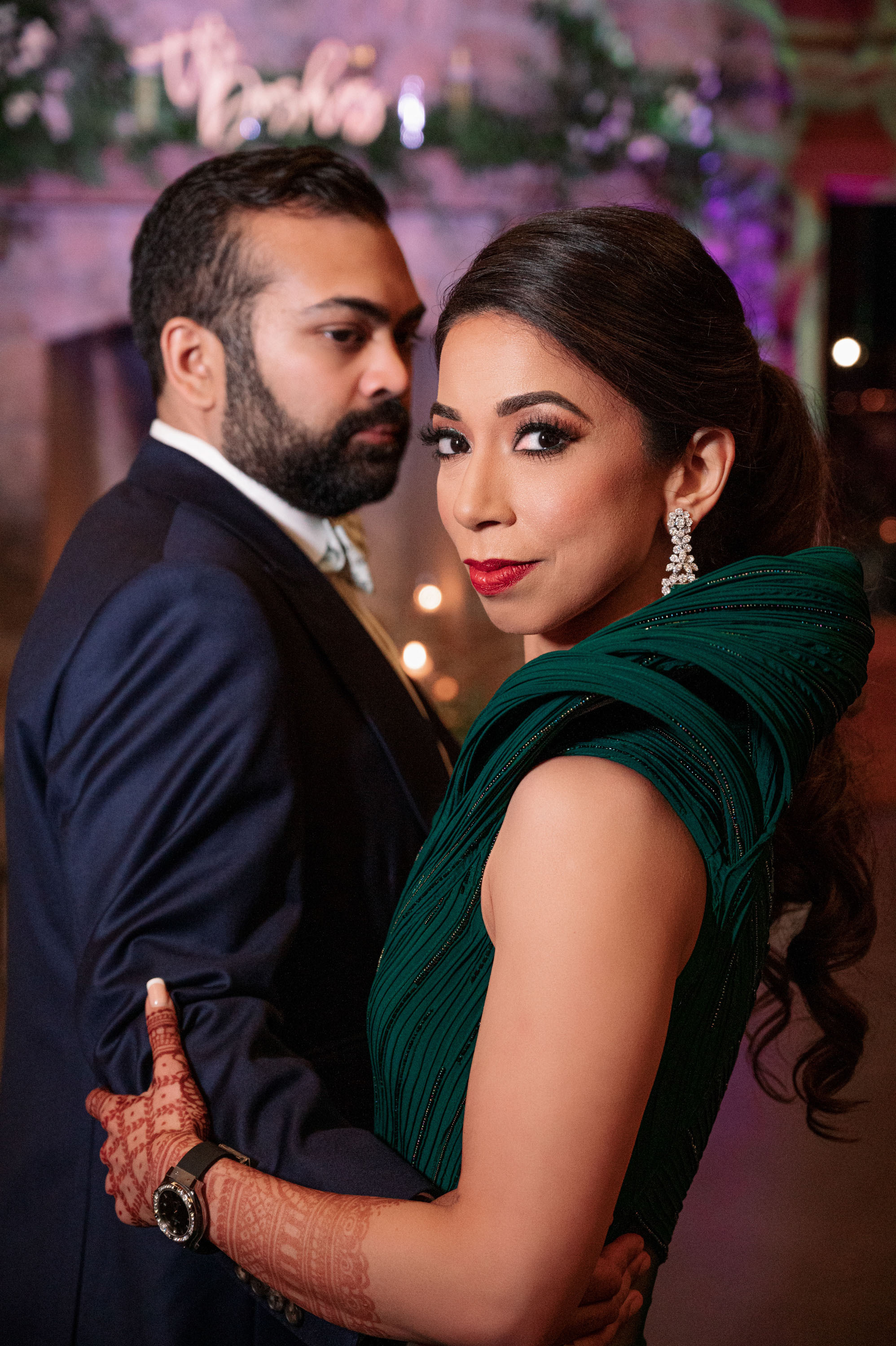 Amar and Divya. North Carolina