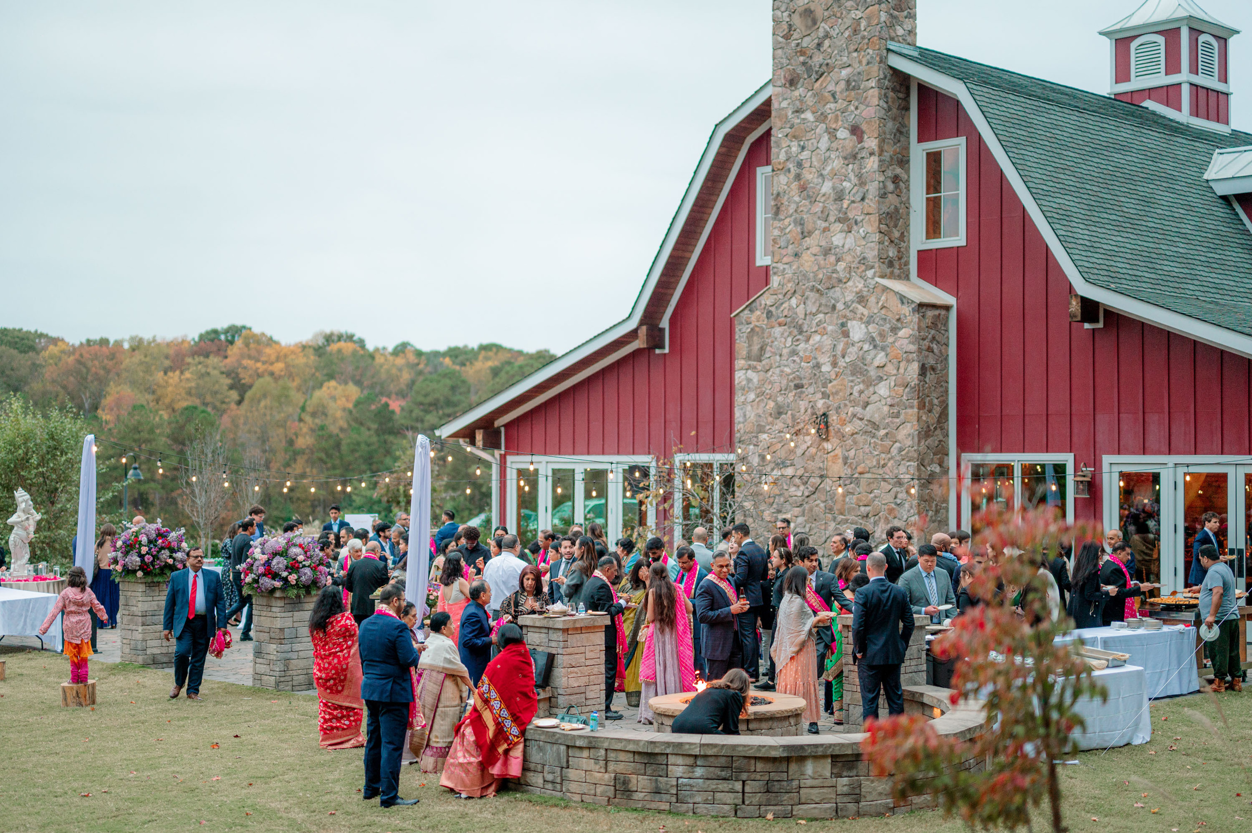 Amar and Divya. North Carolina