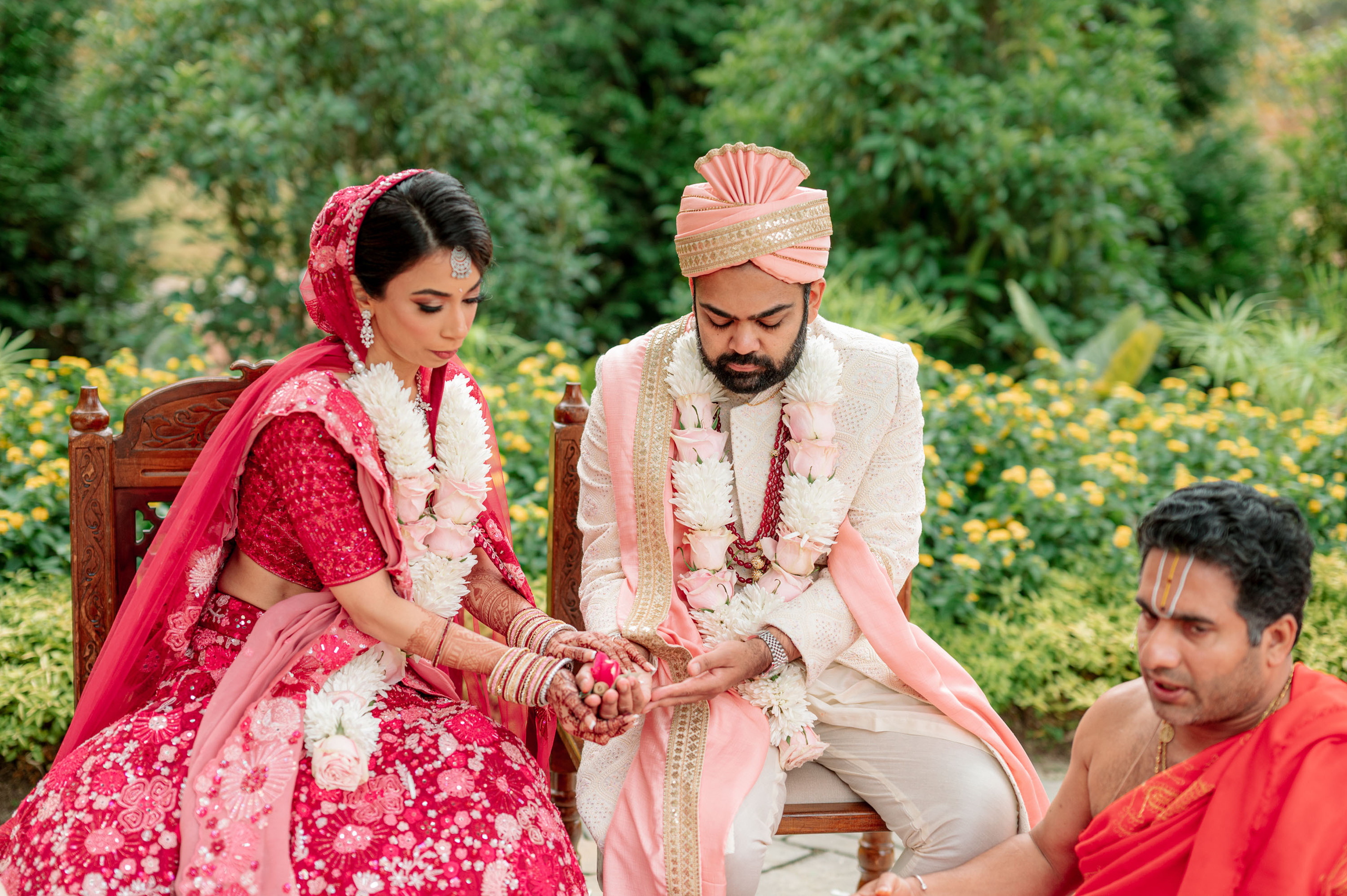 Amar and Divya. North Carolina