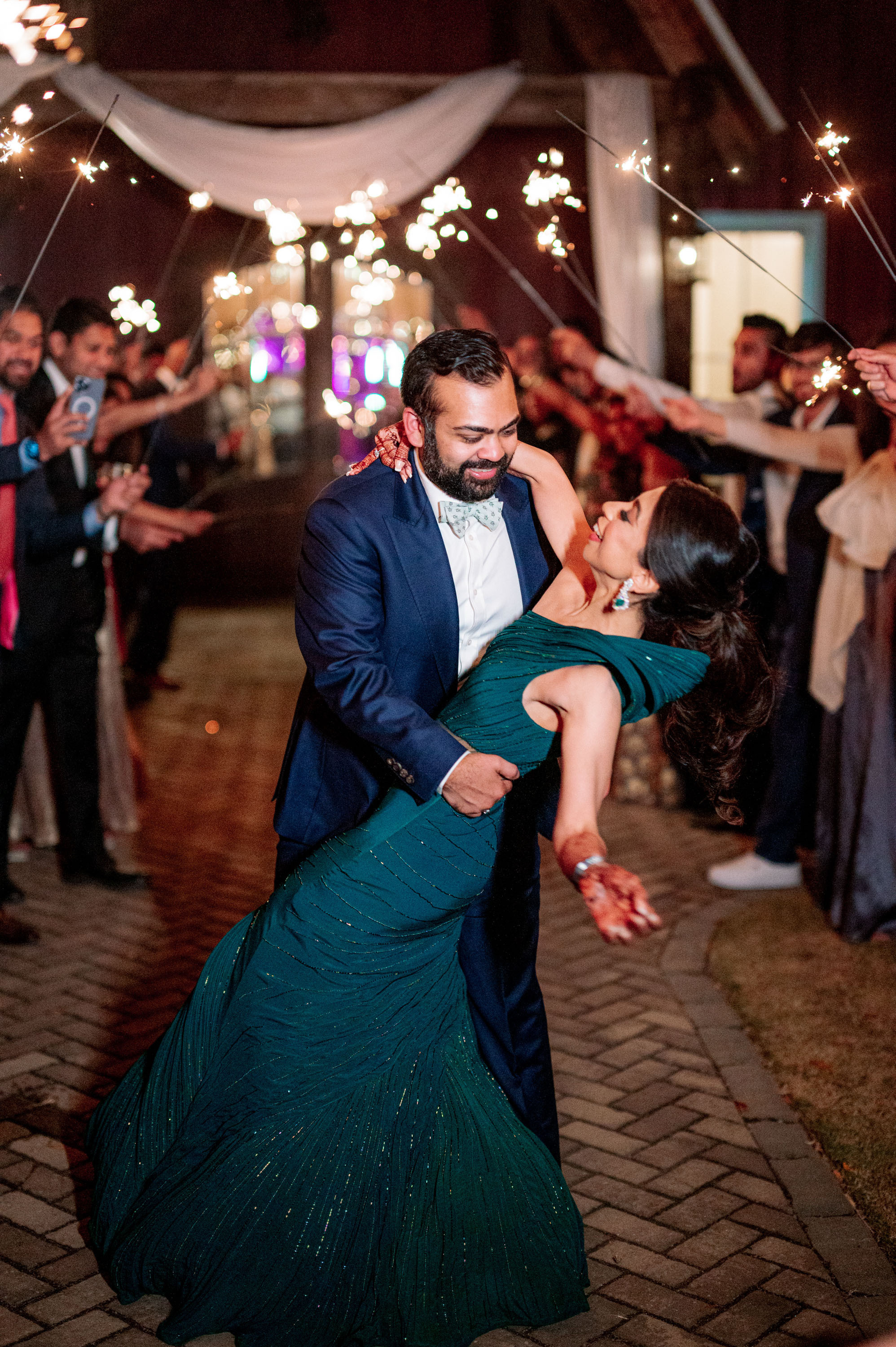 Amar and Divya. North Carolina