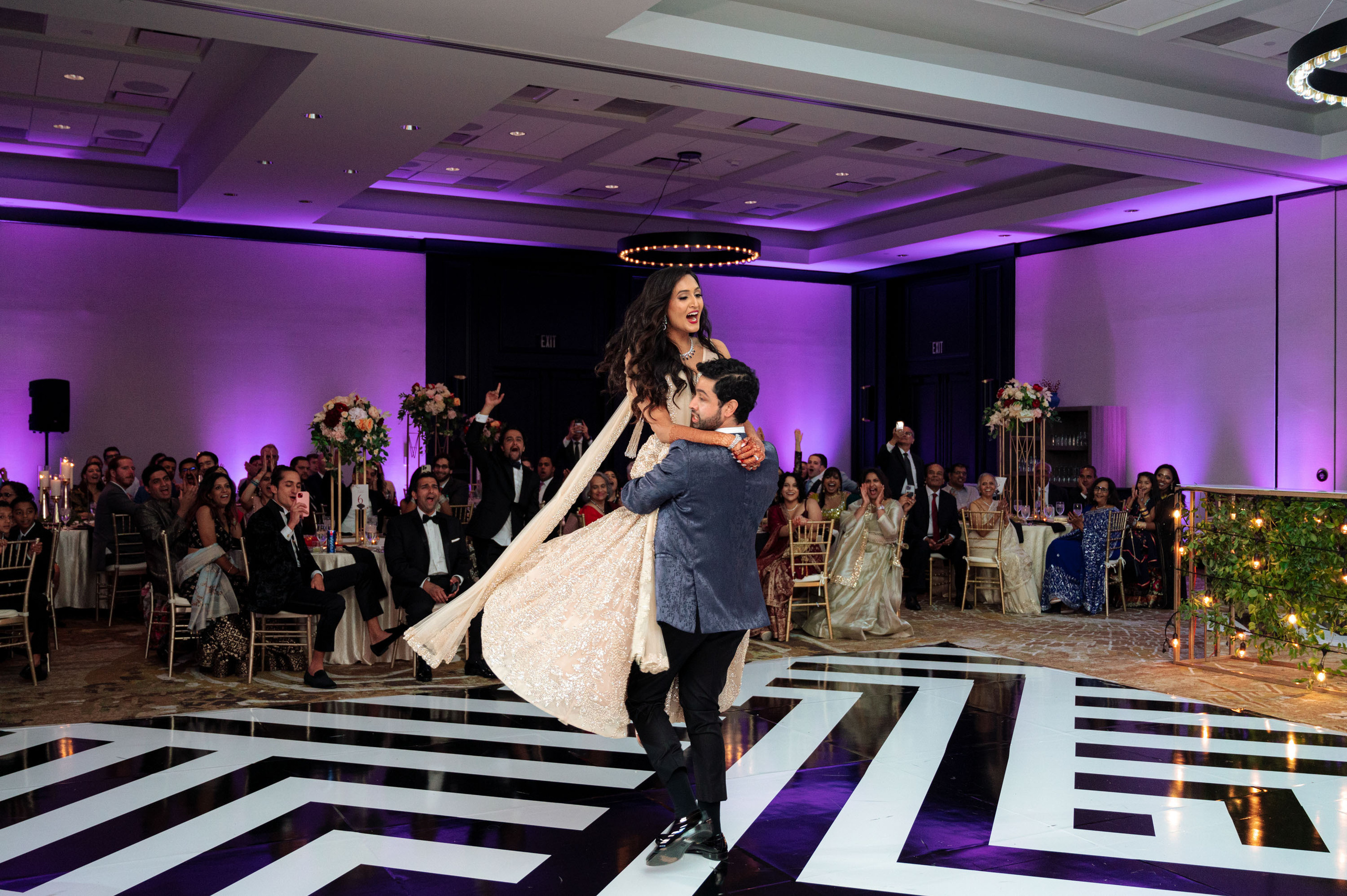 Yesha and Sachin. Weddin at the Westin Dallas Stonebriar Golf Resort