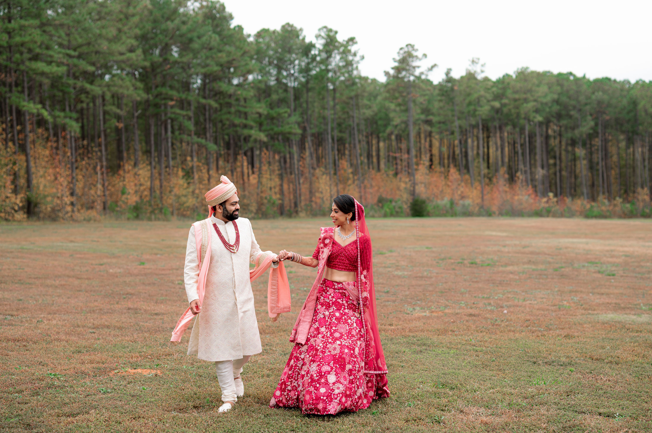 Amar and Divya. North Carolina