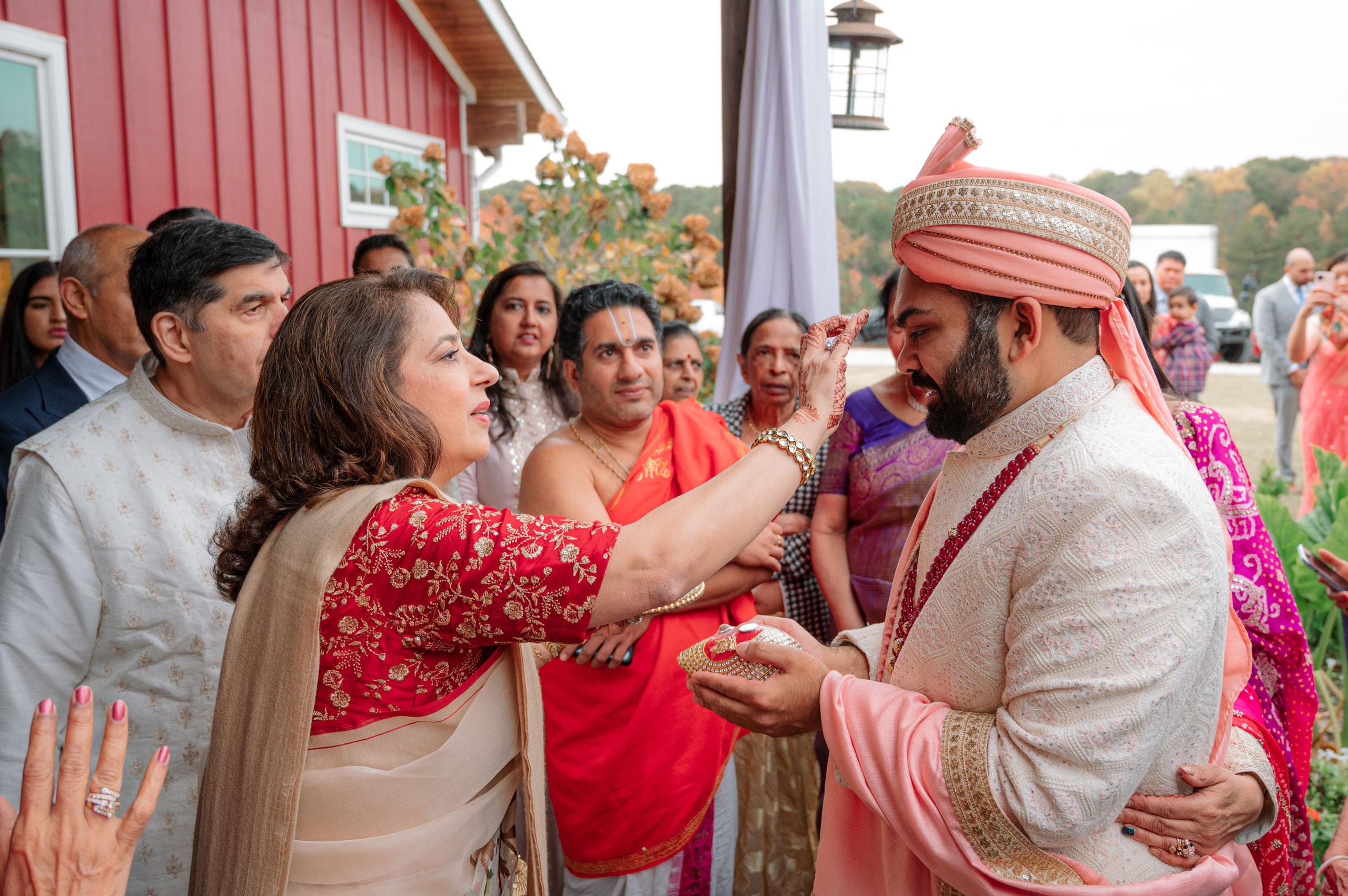 Amar and Divya. North Carolina