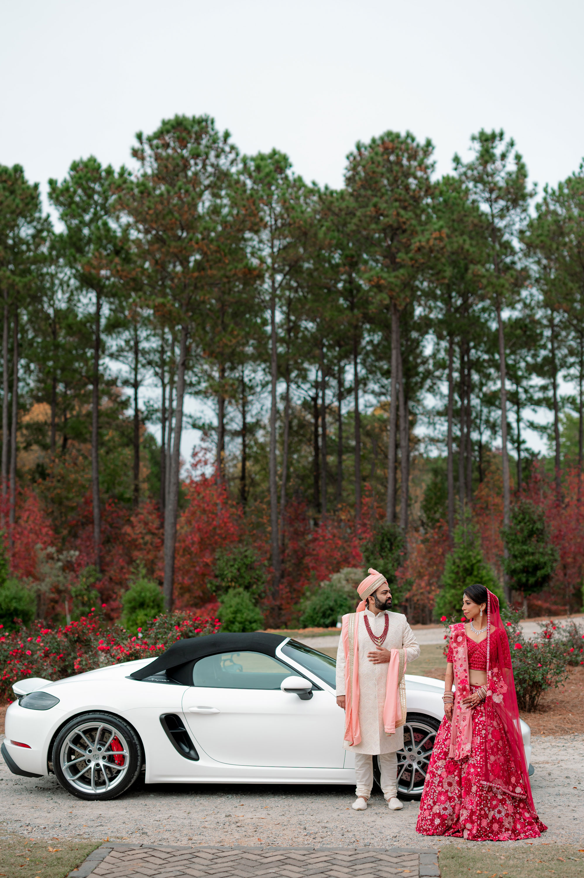 Amar and Divya. North Carolina