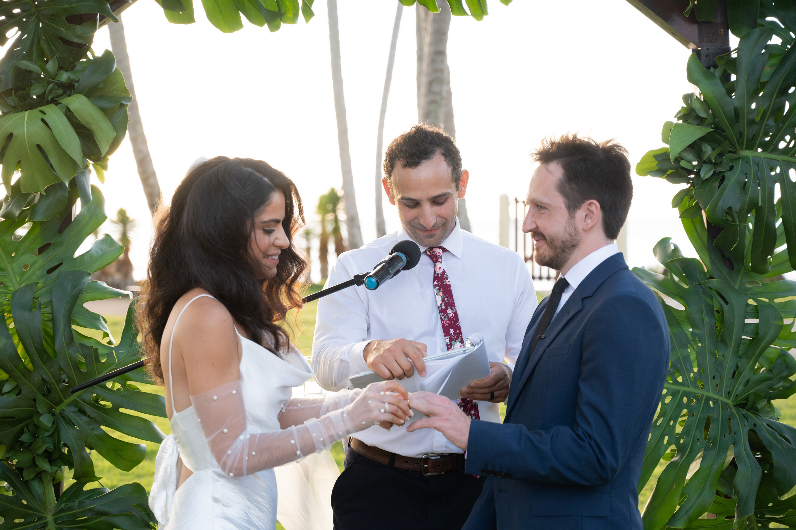 Yasmine and Johannes, Las Terrenas wedding