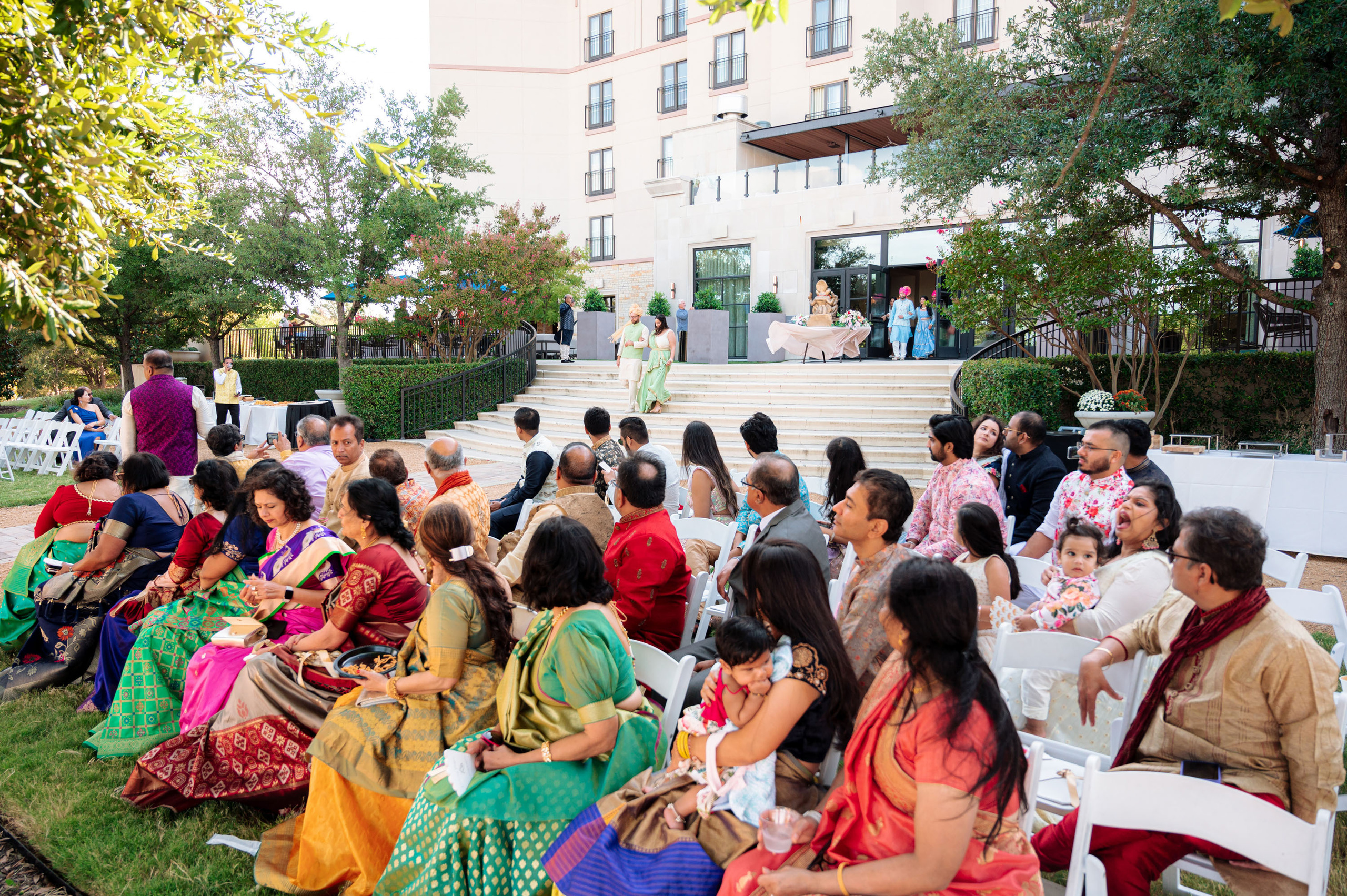 Yesha and Sachin. Weddin at the Westin Dallas Stonebriar Golf Resort