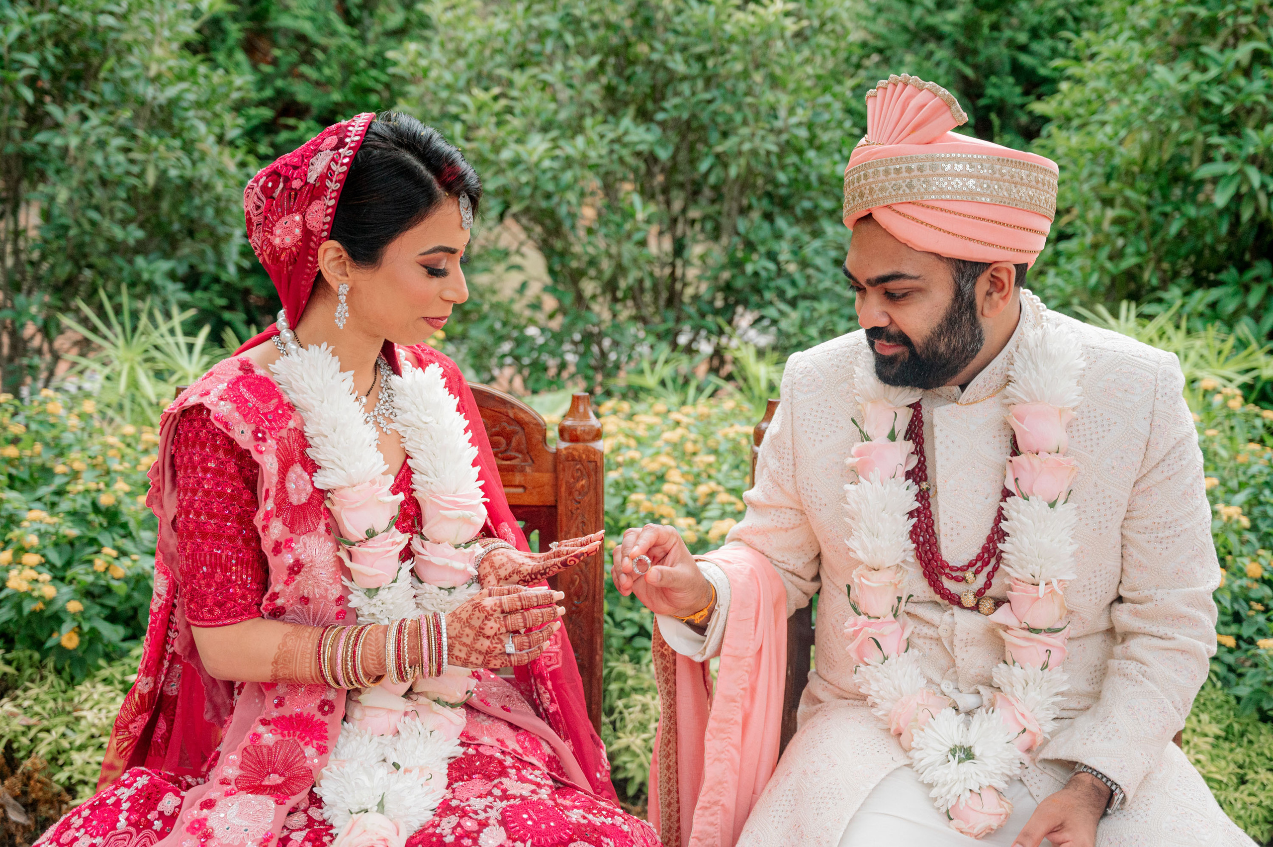 Amar and Divya. North Carolina