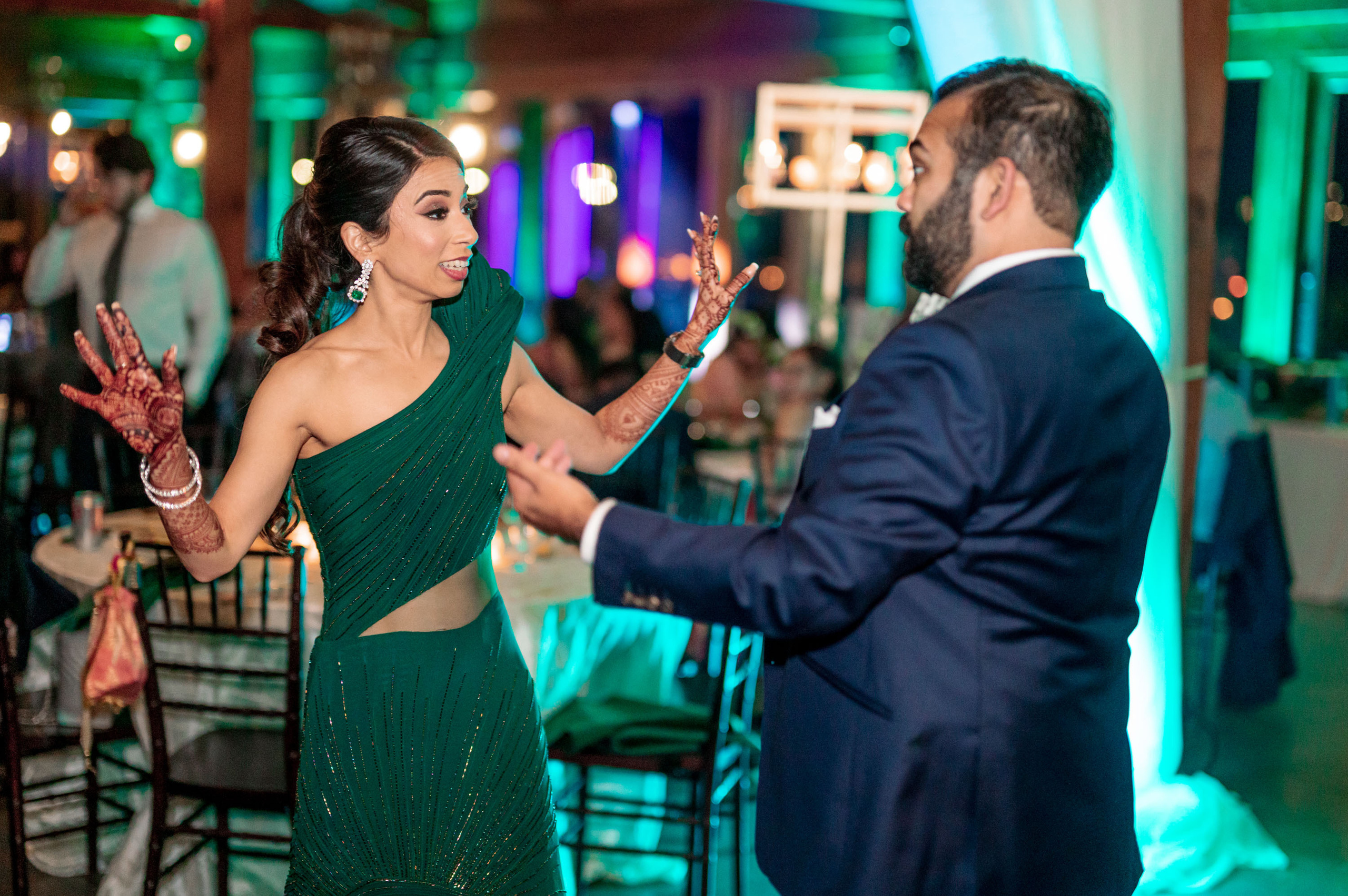 Amar and Divya. North Carolina