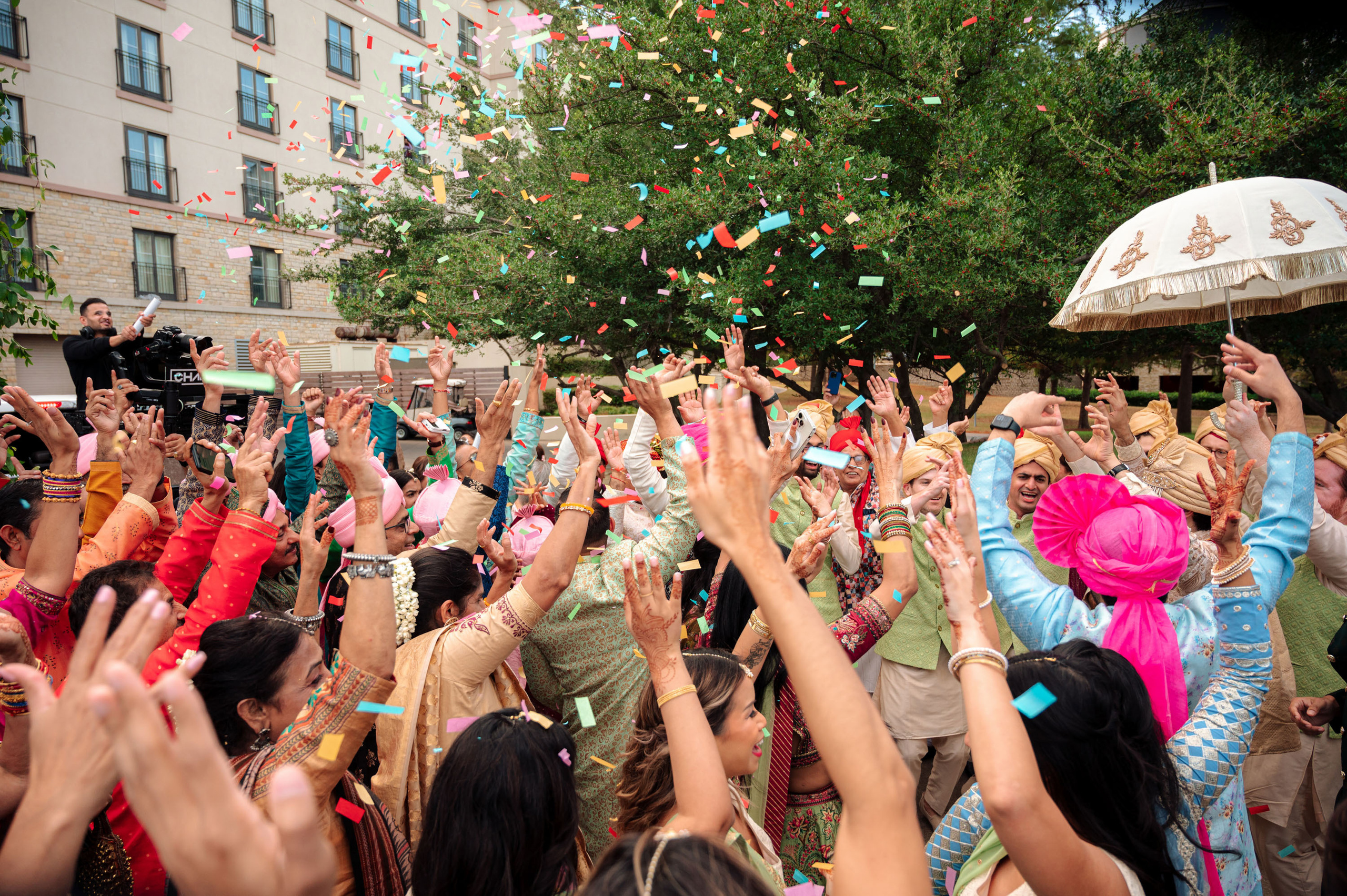 Yesha and Sachin. Weddin at the Westin Dallas Stonebriar Golf Resort