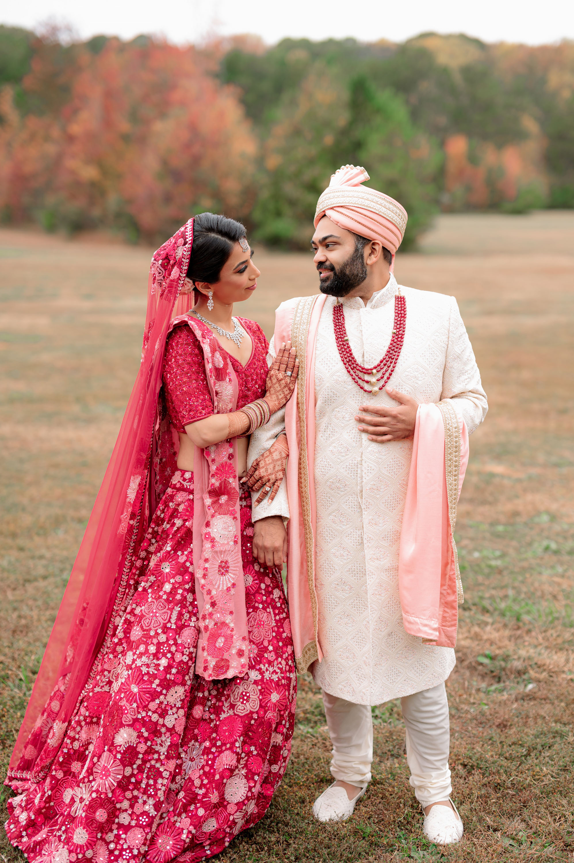 Amar and Divya. North Carolina