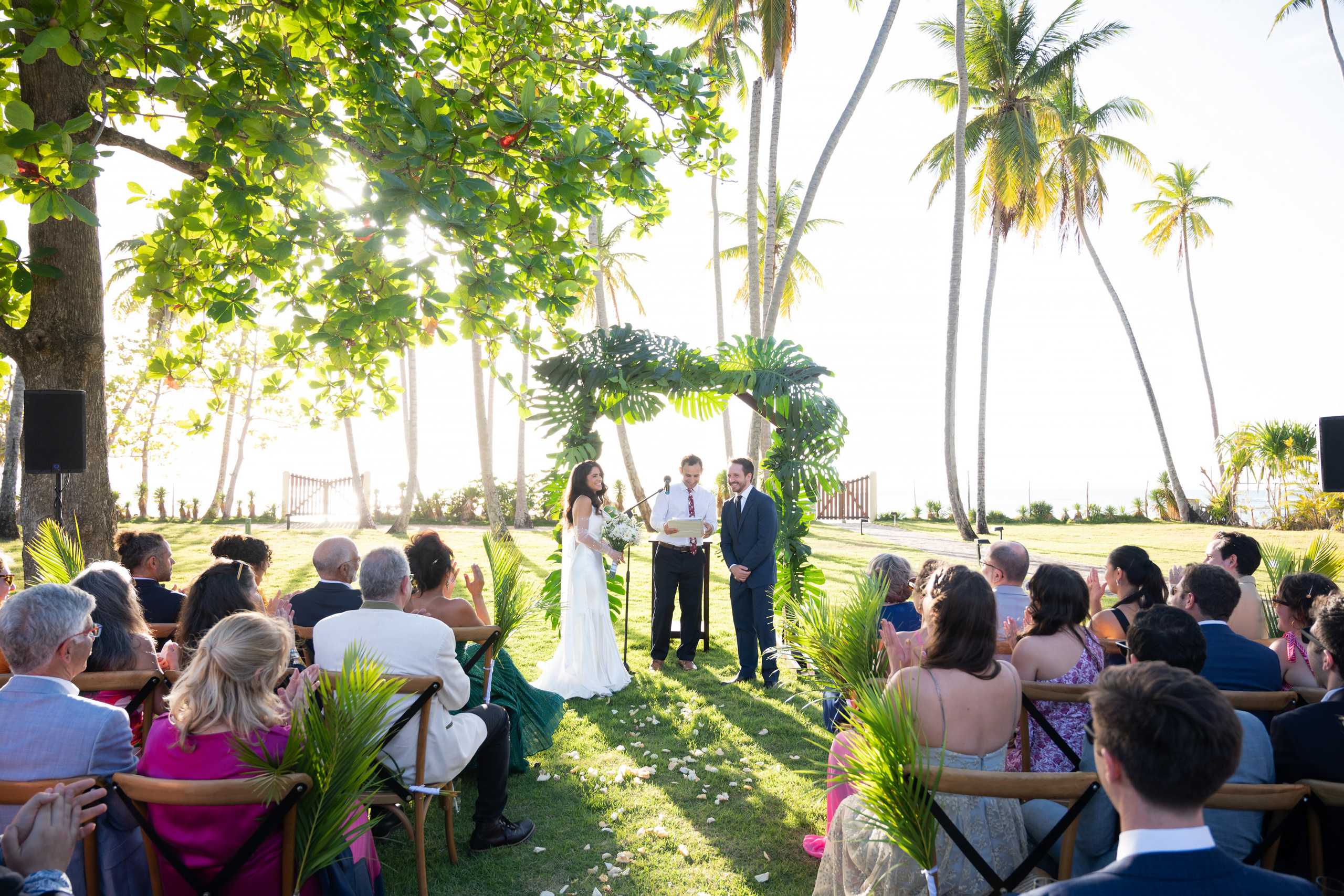 Yasmine and Johannes, Las Terrenas wedding
