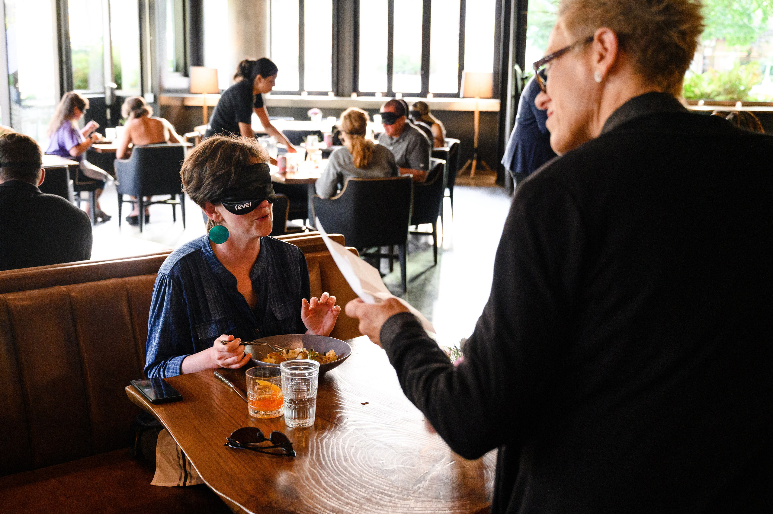 Dining in the Dark. Collective x Fever Seattle