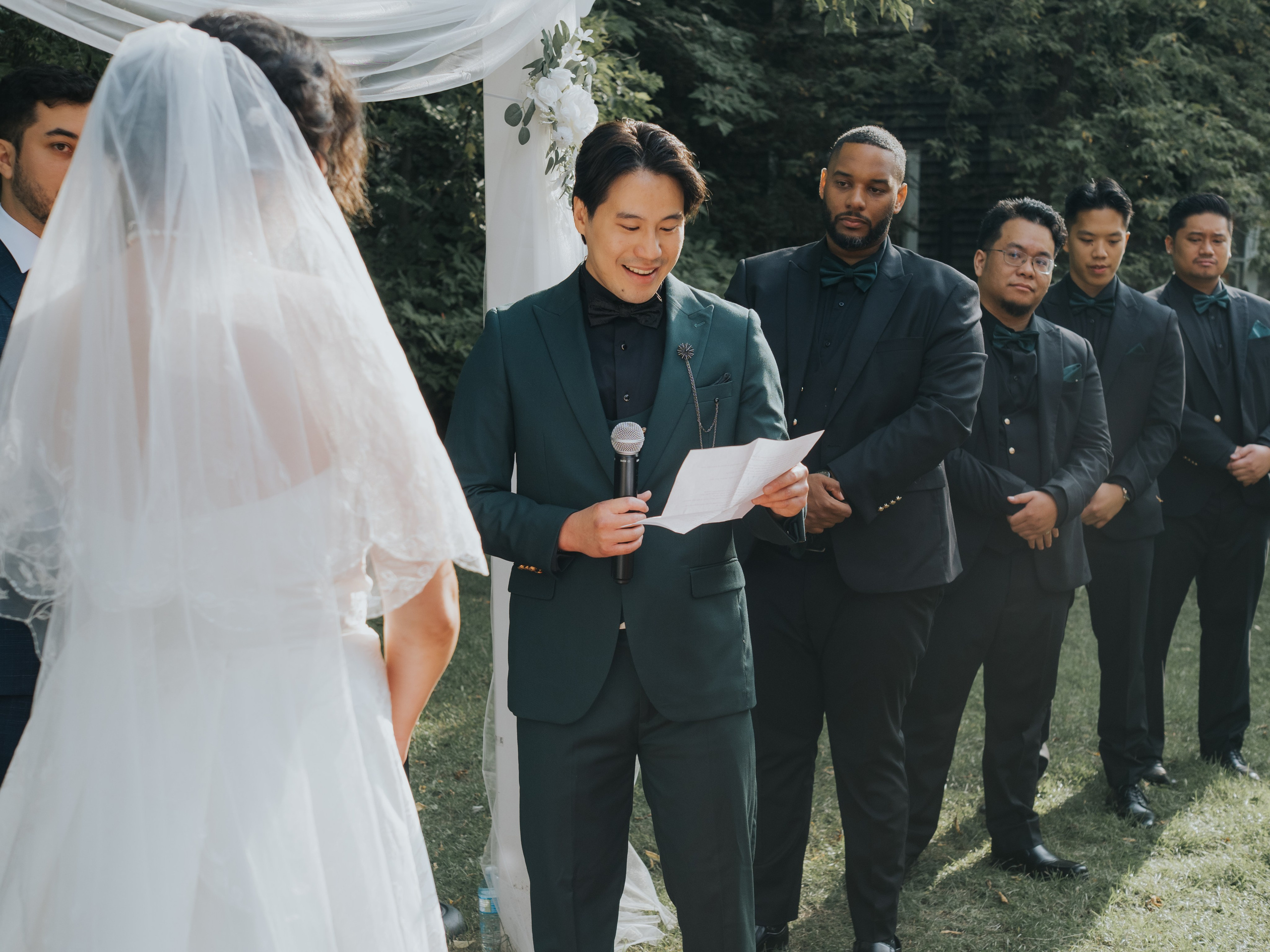 Wedding of Camille and Dinh. Wedding and Family Photography Montreal Muriel Oe Photo