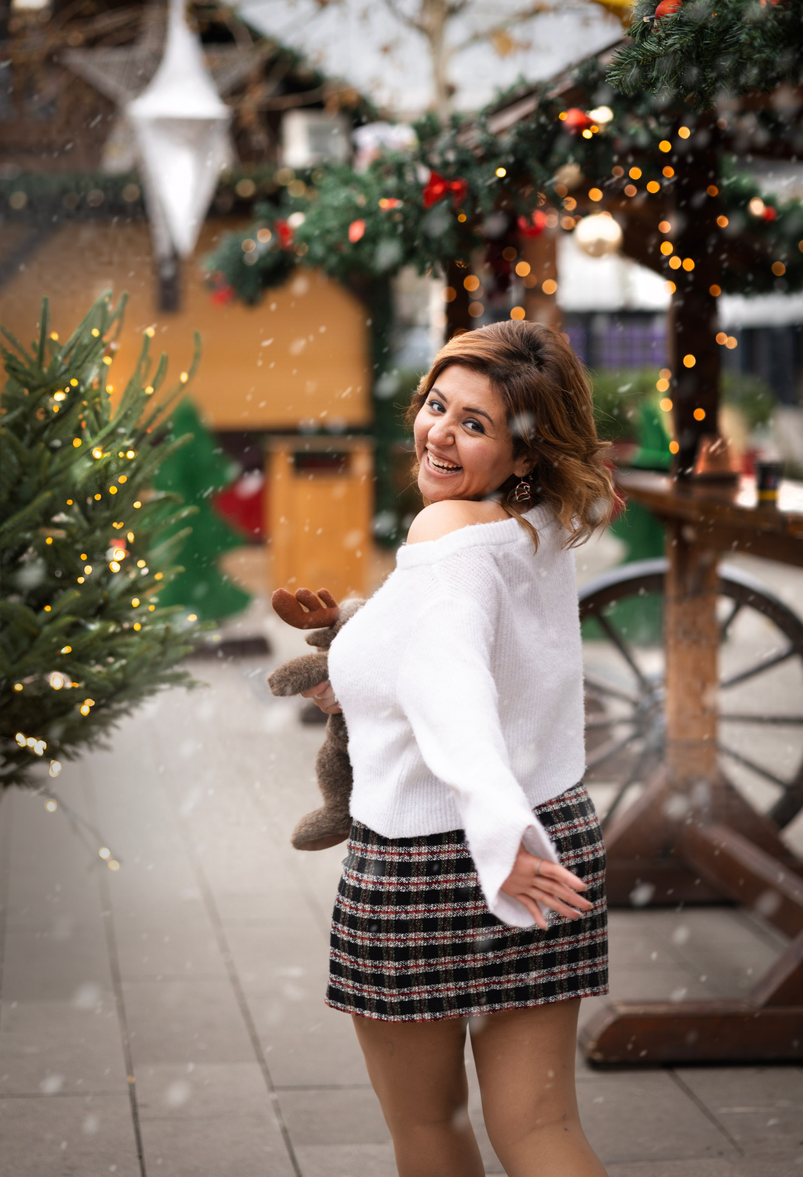 Sandra and Christmas. Photographer in Munich