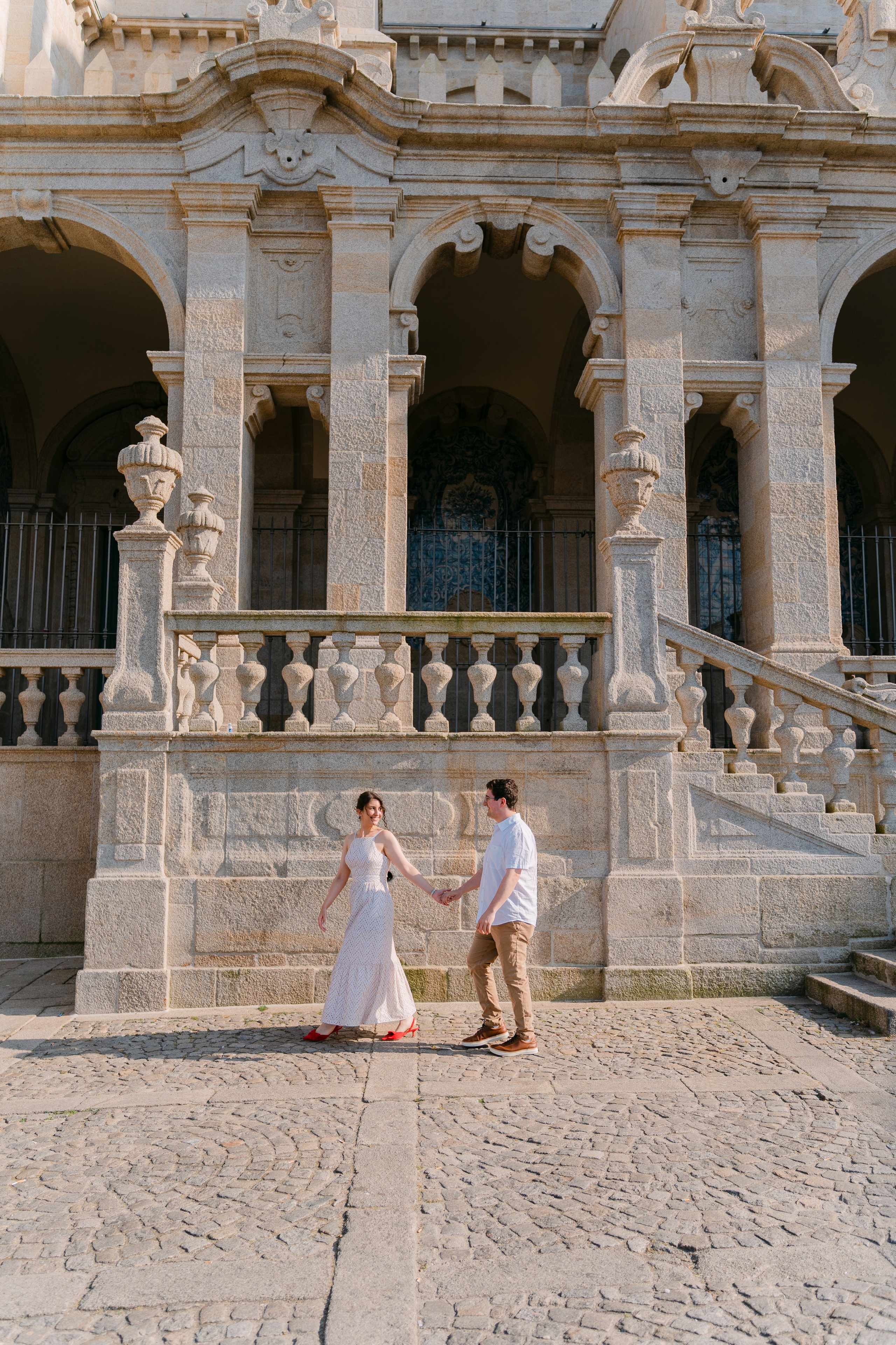 Wedding proposal at Senhor da Pedra. Fotógrafo de casamentos e ensaios para casais em Porto