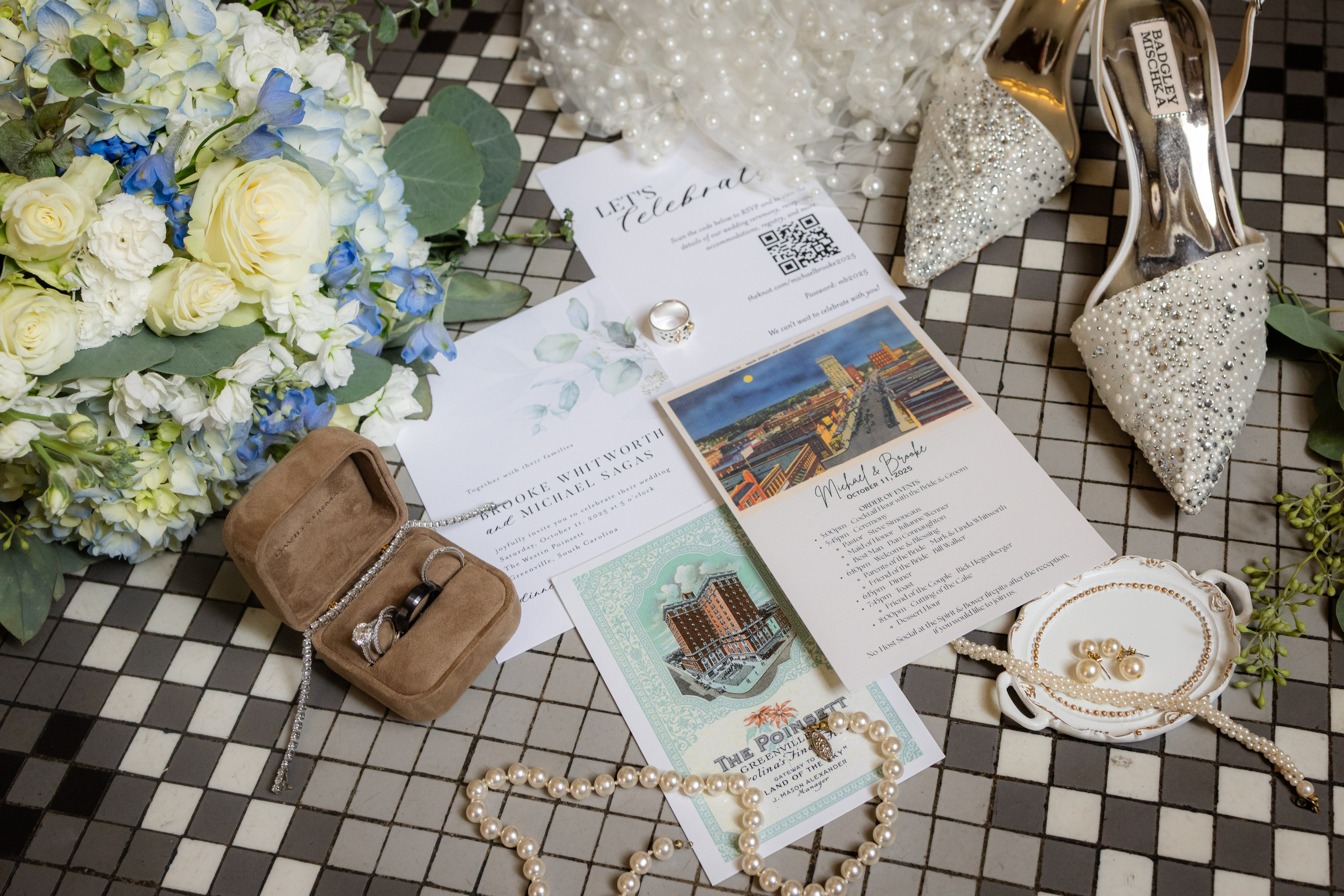 Westin Poinsett Wedding in Downtown Greenville | Brooke & Mike’s Elegant City Celebration. Wedding and portrait photography in Greenville SC