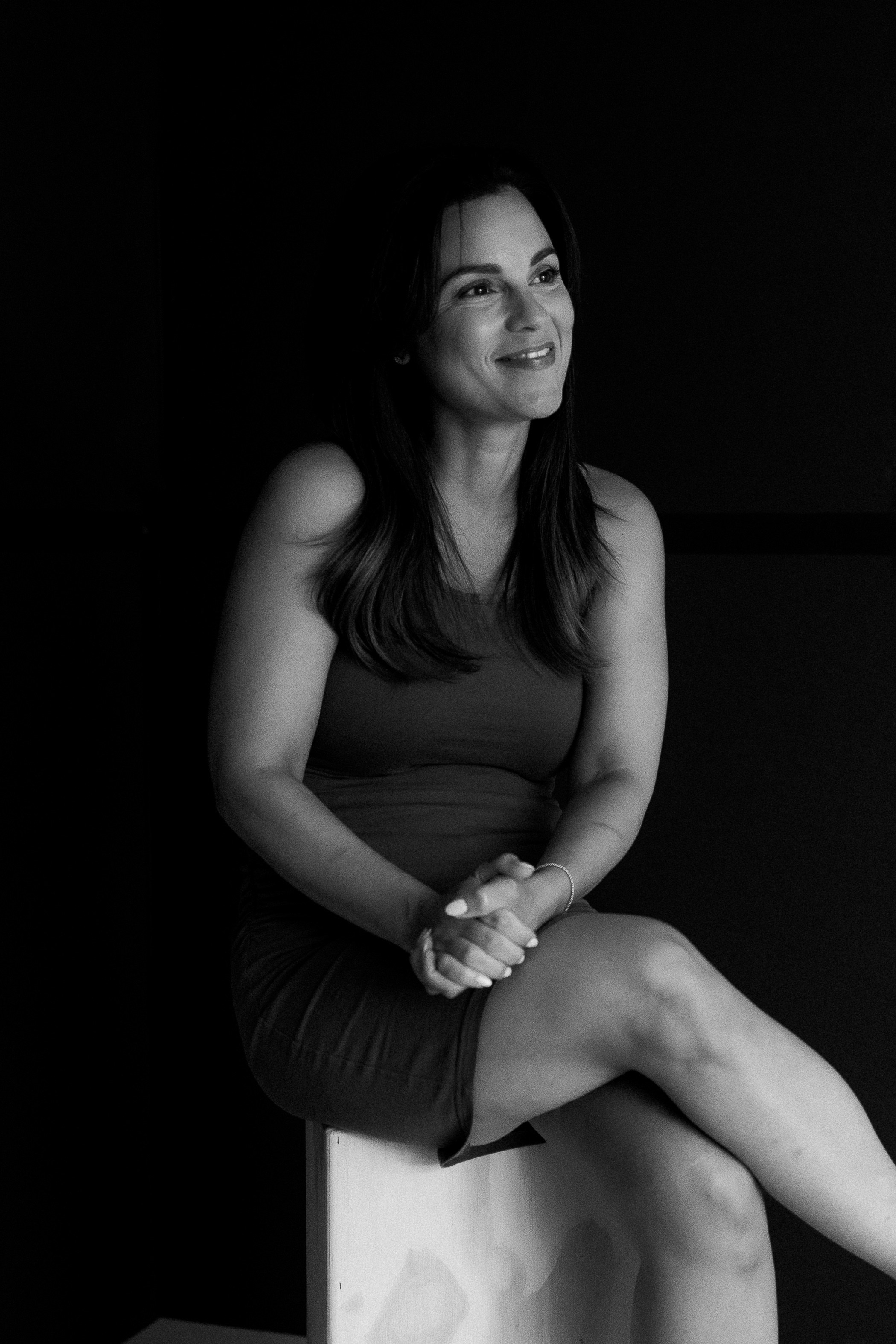 S. Rawnoir- Portrait photography by Daria Paliy.Timeless black&white portraits of women in NYC area