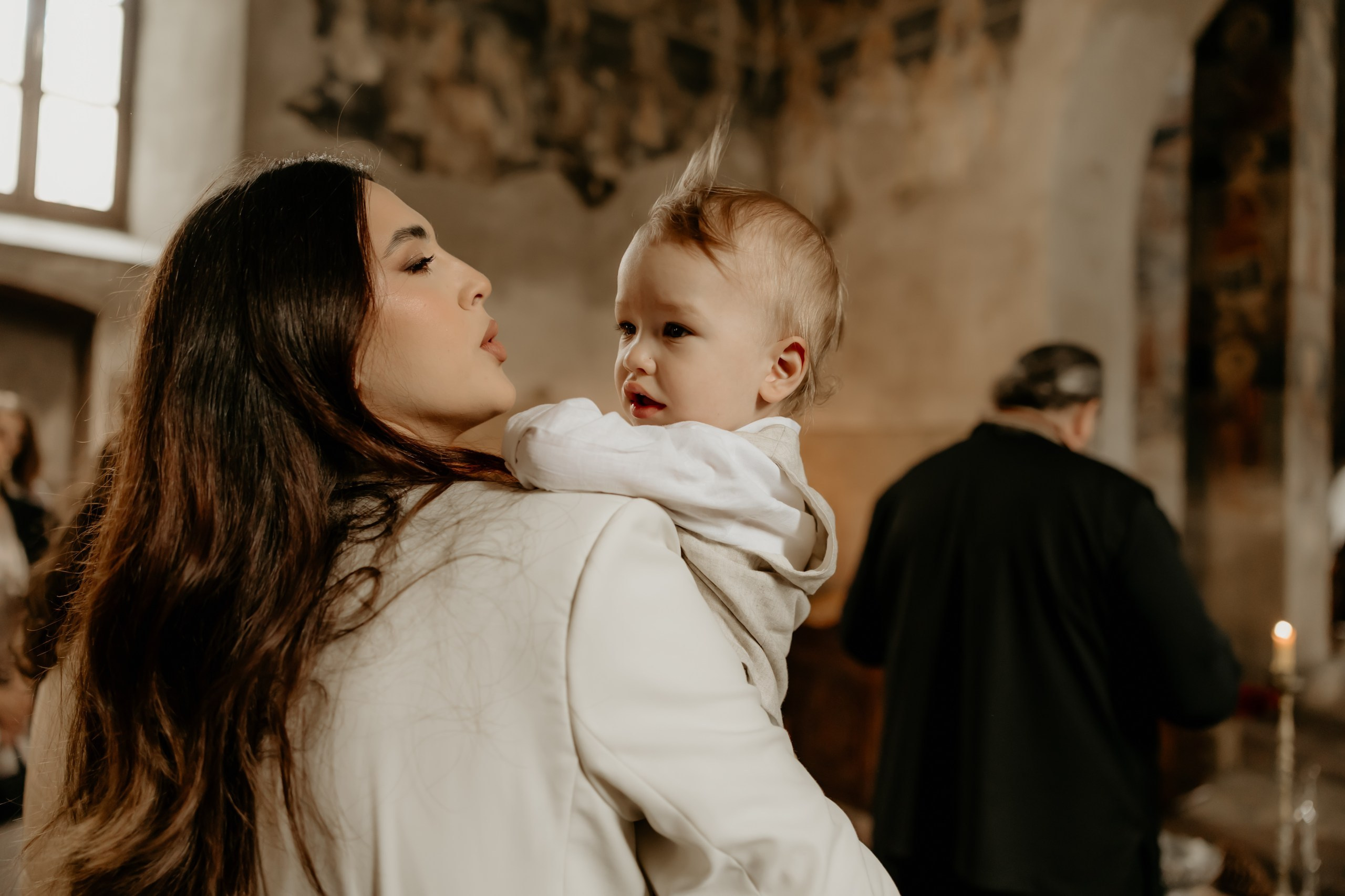 Uroševo krštenje. Family and children photographer in Belgrade Milja Ciric