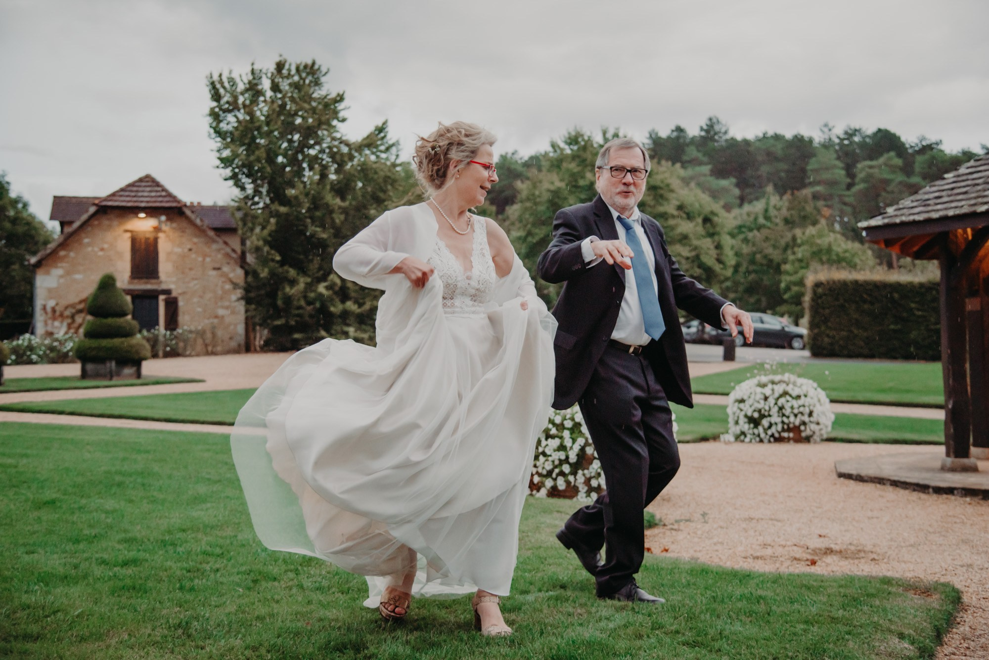 Sabine et Jacques. Photoshoot in France