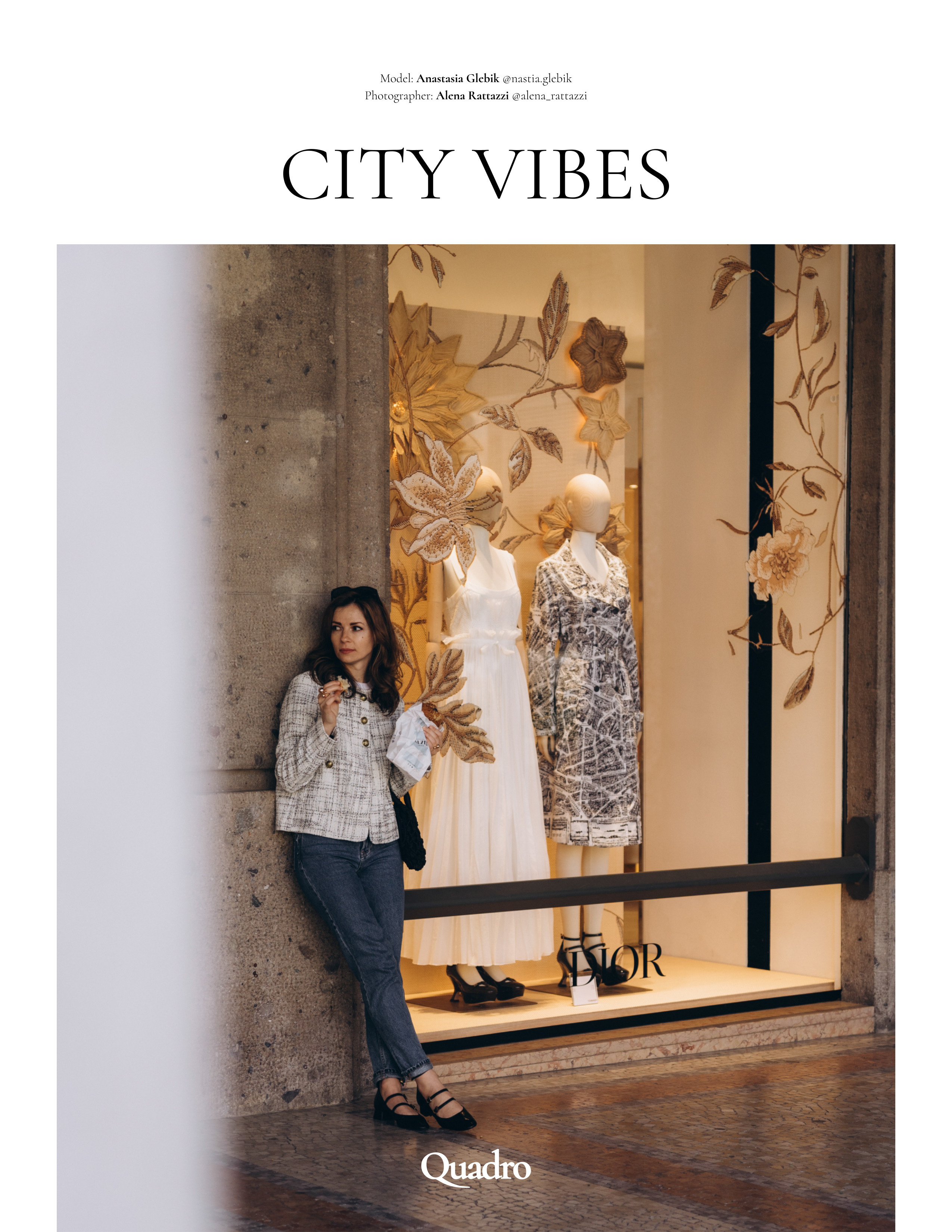 Publications in fashion magazines. PHOTOGRAPHER IN ITALY