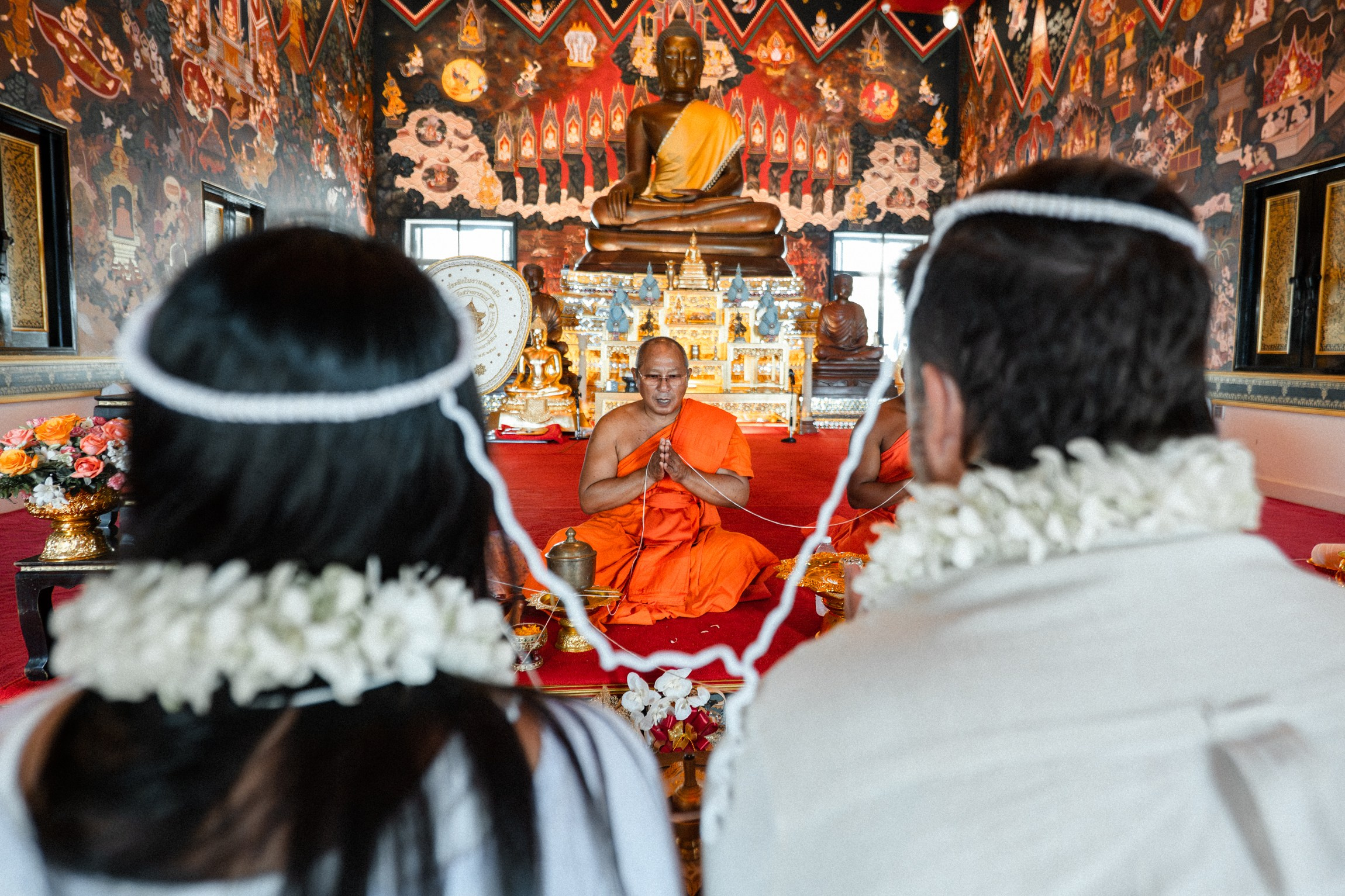 Buddhist Wedding Ceremony Koh Samui – Authentic Thai Wedding Blessing