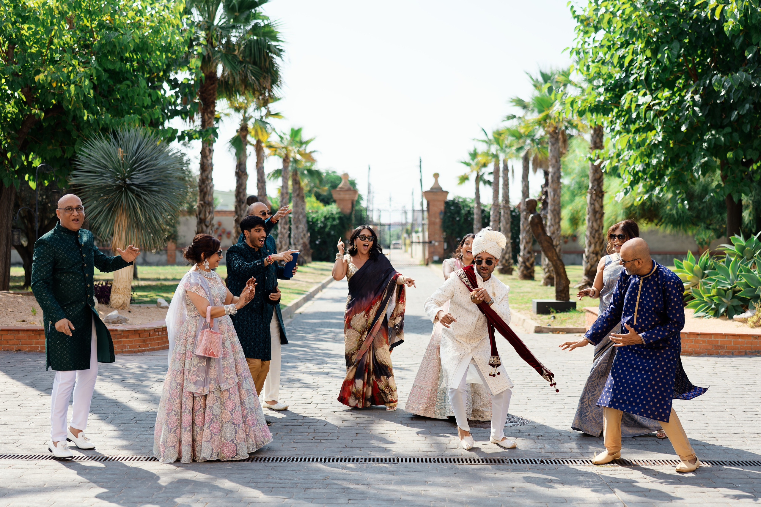 Indian wedding at Gran Villa Rosa, Barcelona
