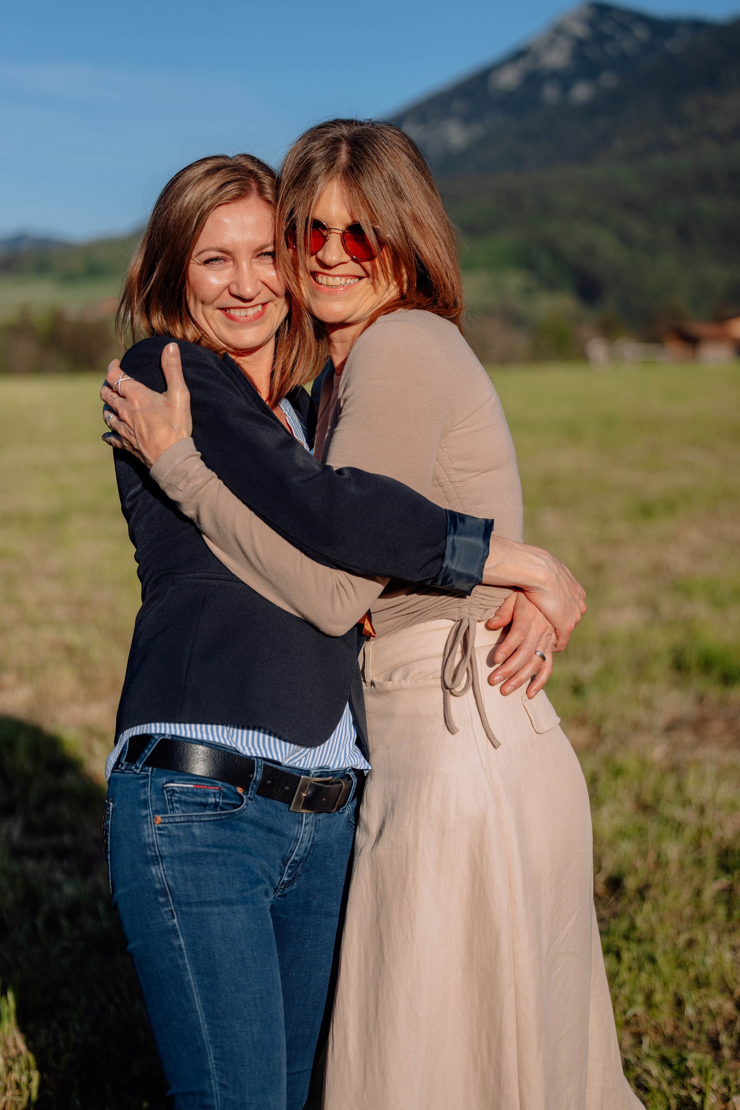 In der Nähe der Berge (bei Ruhpolding). Hochzeitsfotograf München Taufe Familienfotograf Tanja Mauke