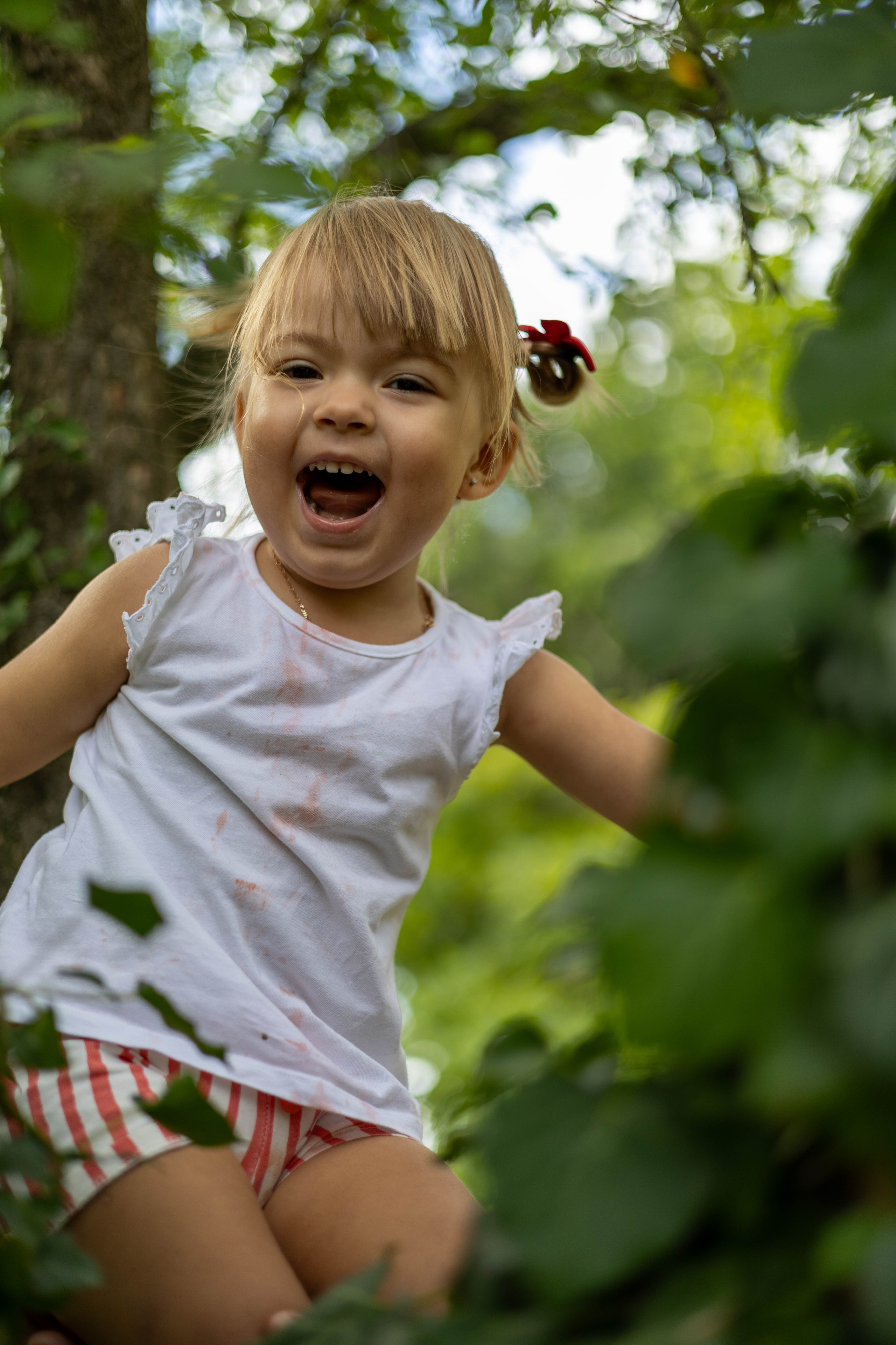 летняя фотосессия с фруктами