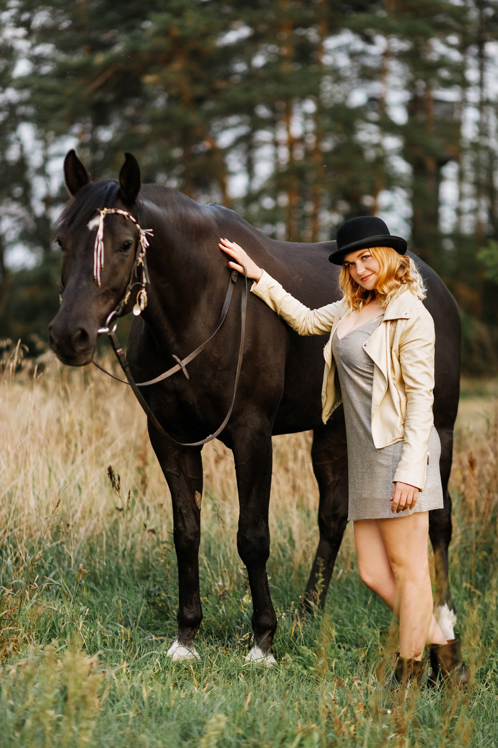 Victoria & her horses, autumn. Kaja | fotograf psów we Wrocławiu