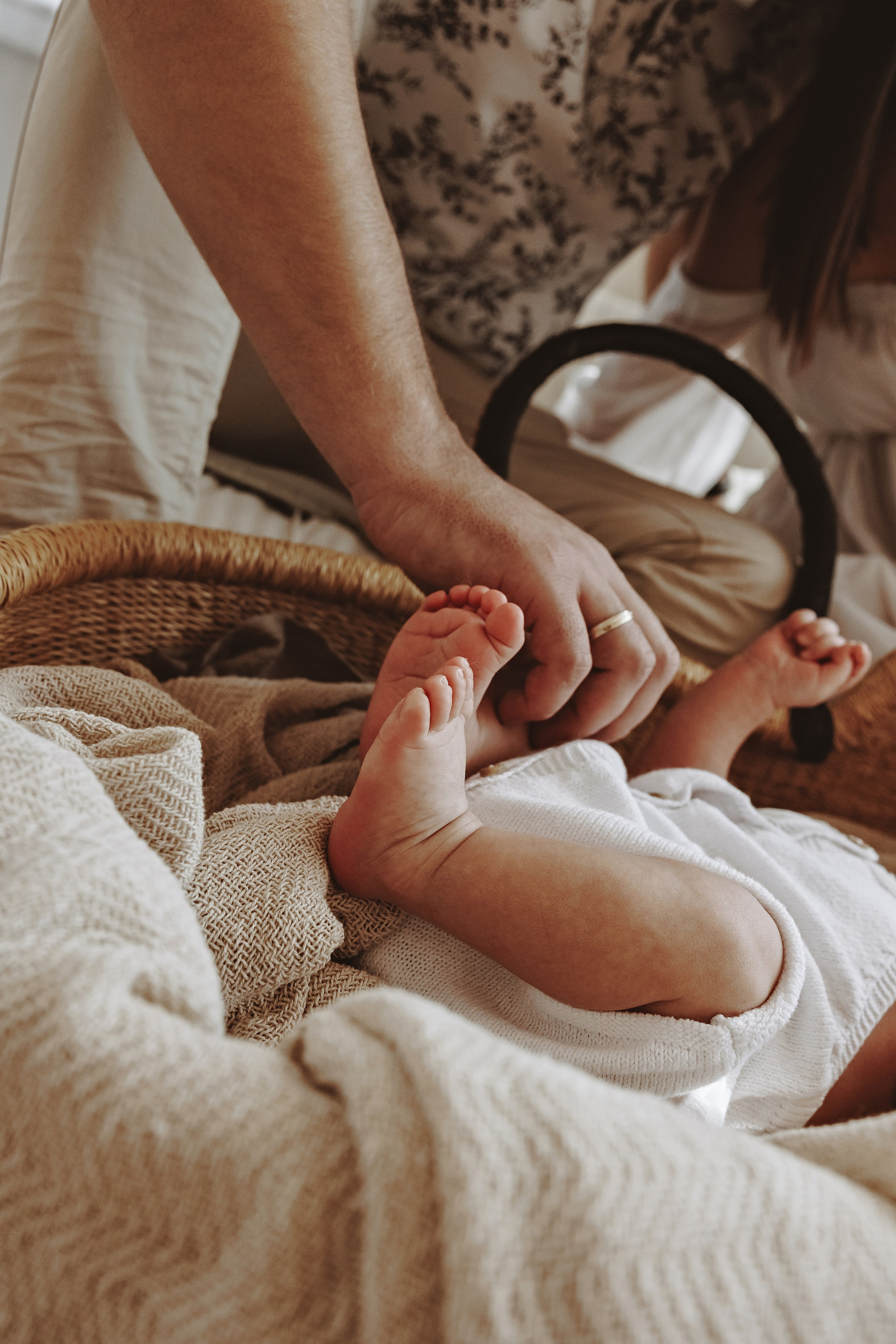 Фотосесия за новородено. Фотограф Ирина Йотова