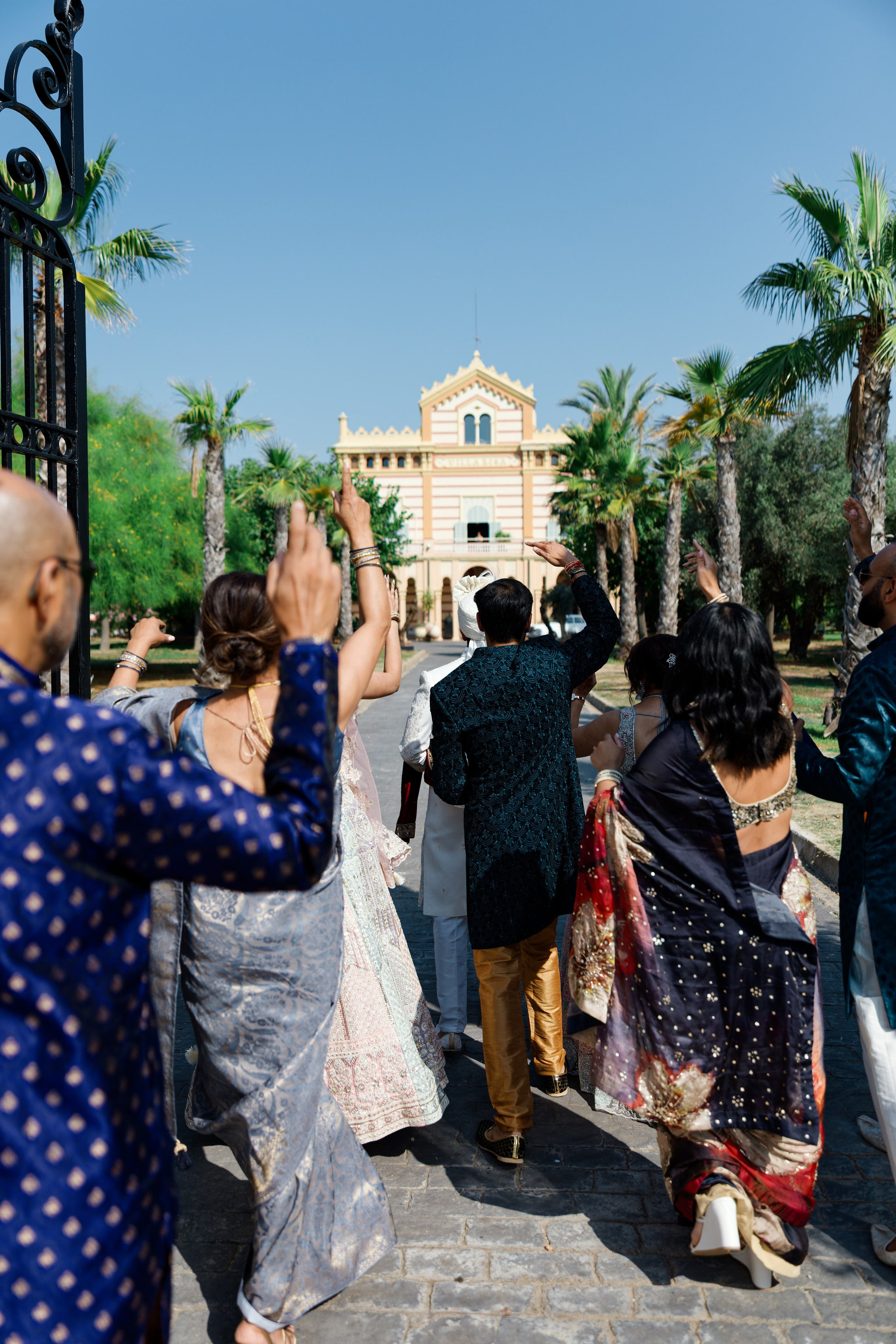 Indian wedding at Gran Villa Rosa, Barcelona
