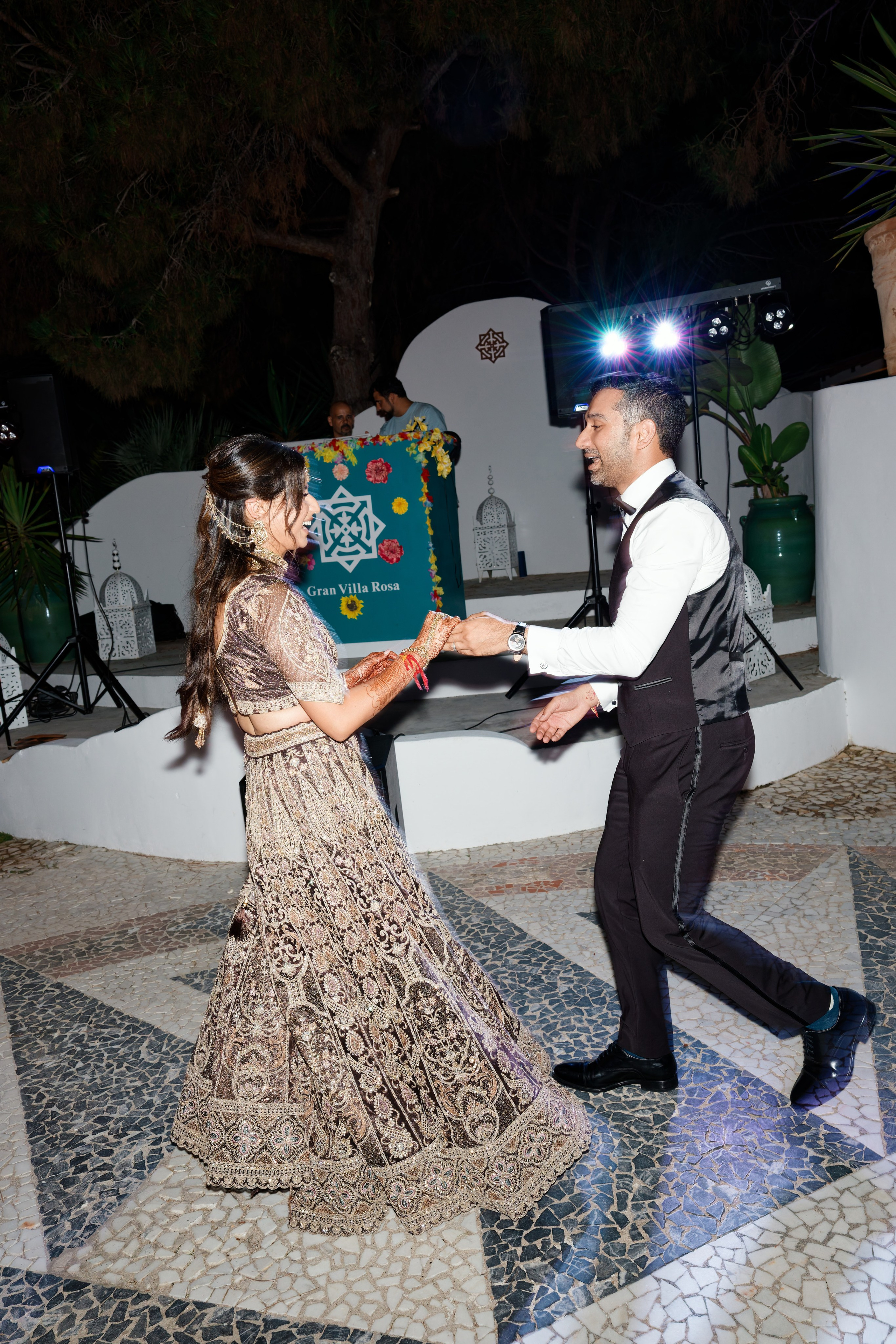 Indian wedding at Gran Villa Rosa, Barcelona