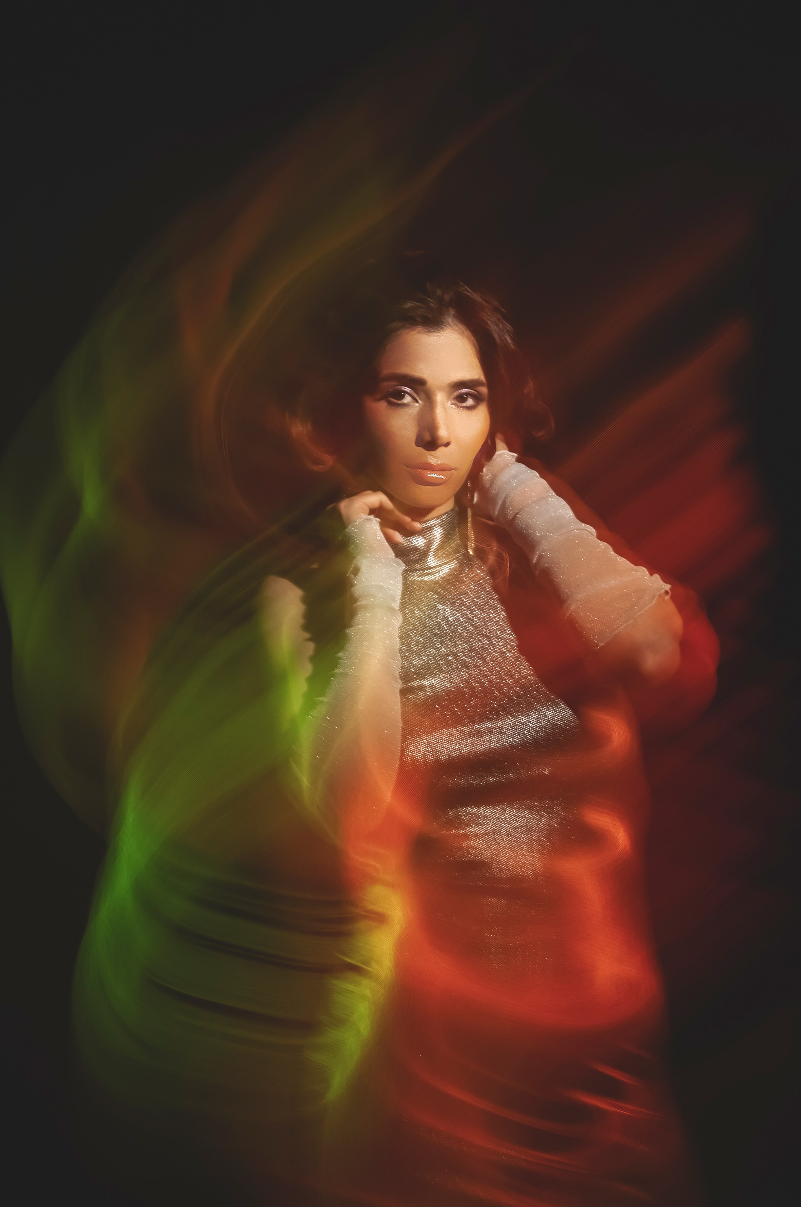 COLORED LIGHTING. PERSONAL PHOTOGRAPHER