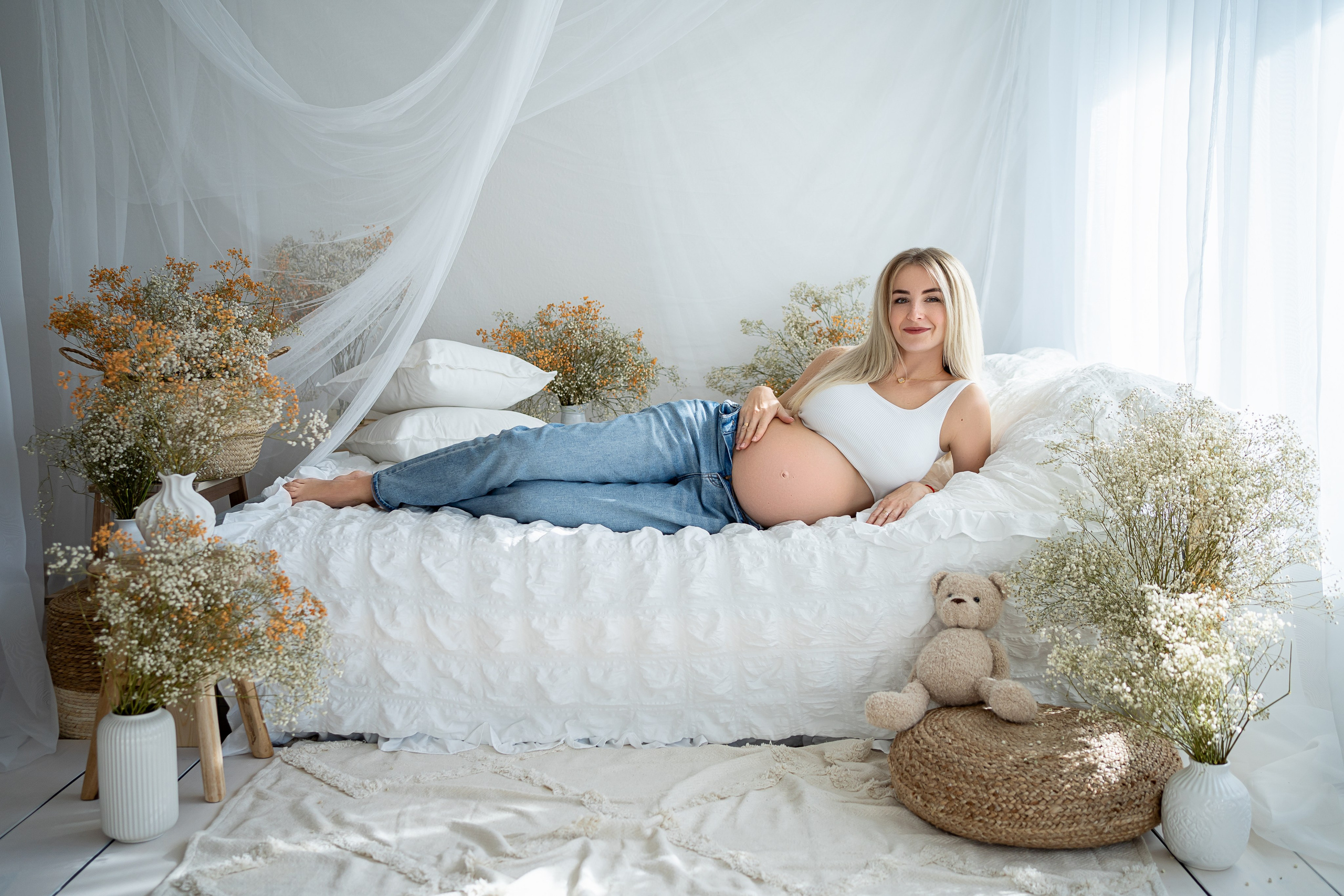 Babybauchshooting in Berlin – Elegant & Natürlich