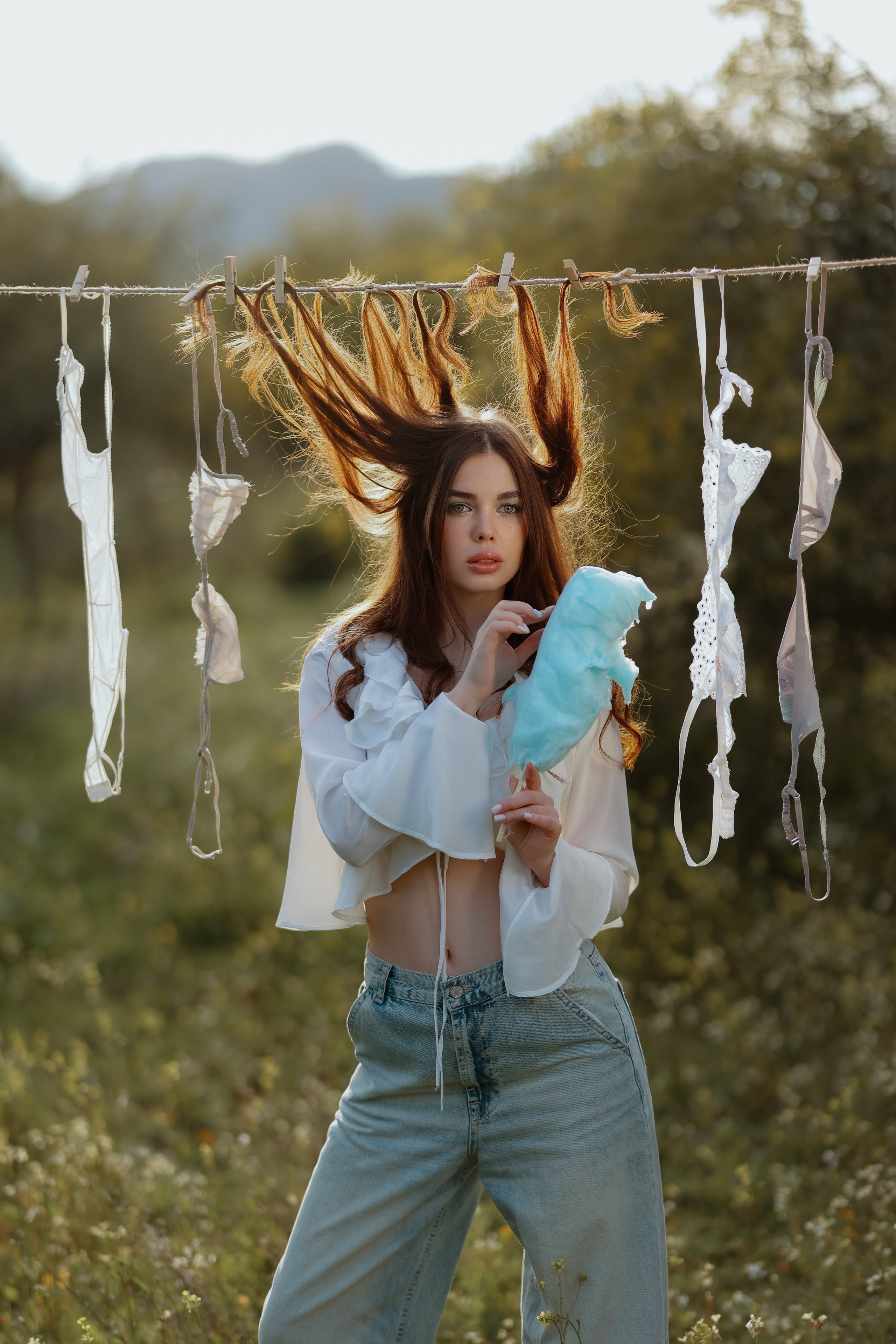 Фотосессия в мимозе (акация). Фотограф в Турции | Алания, Сиде, Белек, Анталия, Кемер)