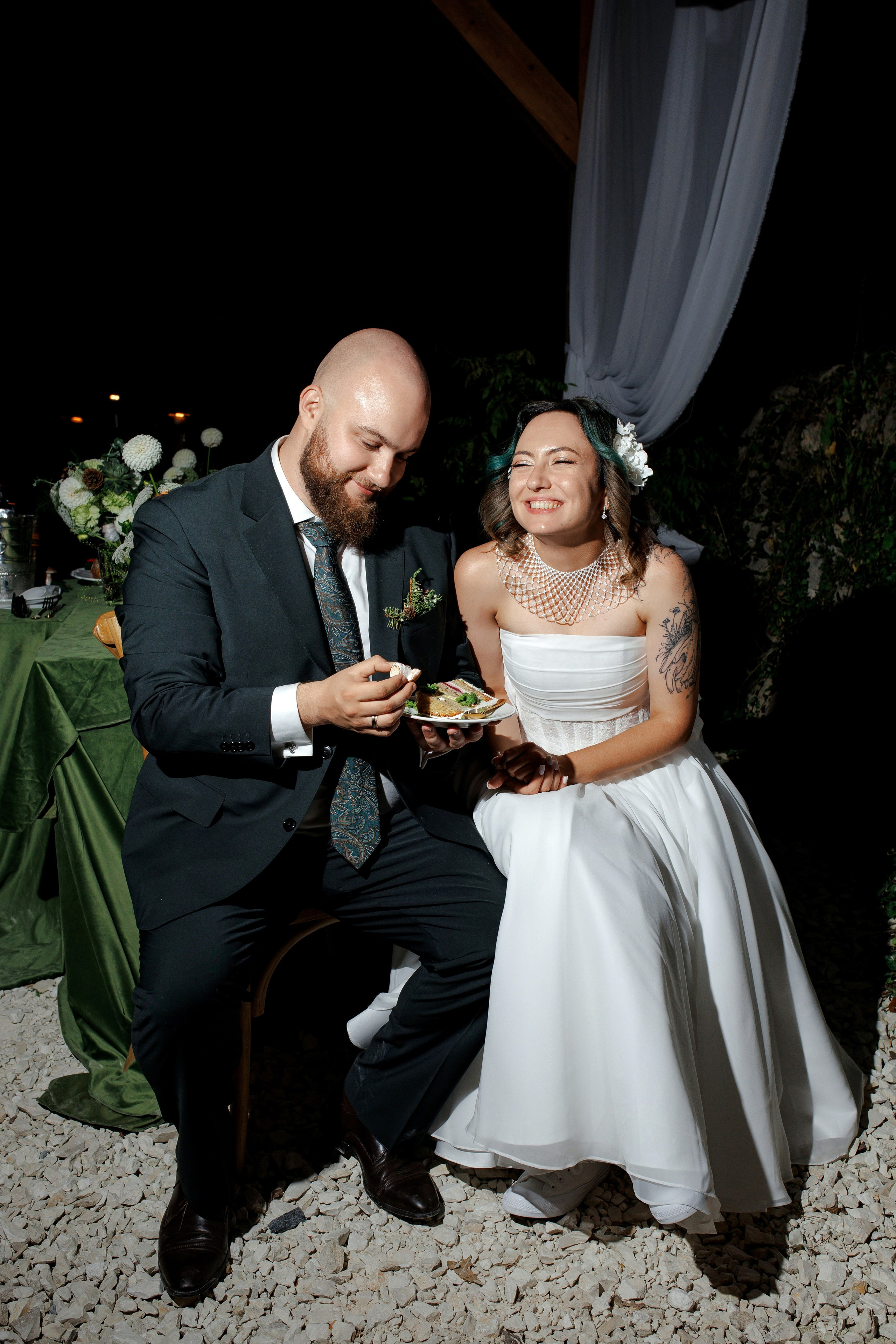 Janina & Wladek. Dworzyszcze Wola. 23.07.2025. Fotograf ślubny i rodzinny w Krakowie Yana Klymova