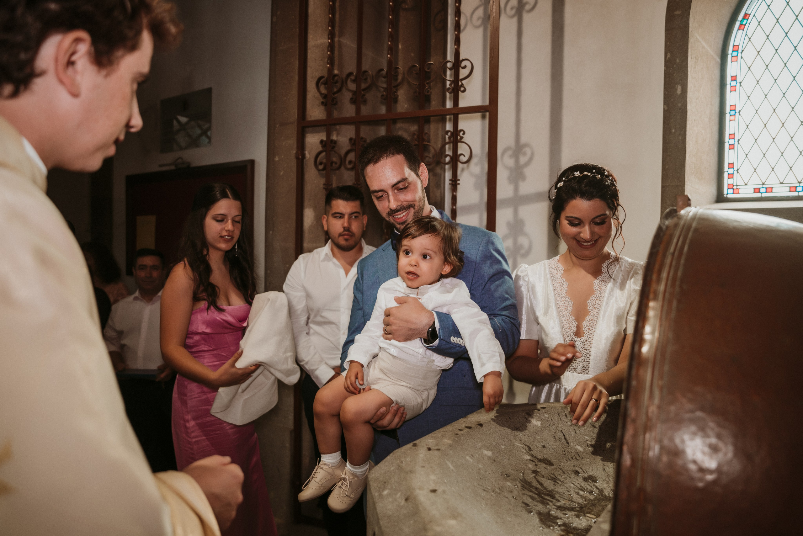 Batizado do Lucas. Fotógrafa de Casamentos e Família em Braga — Alexandra Mieres Photography