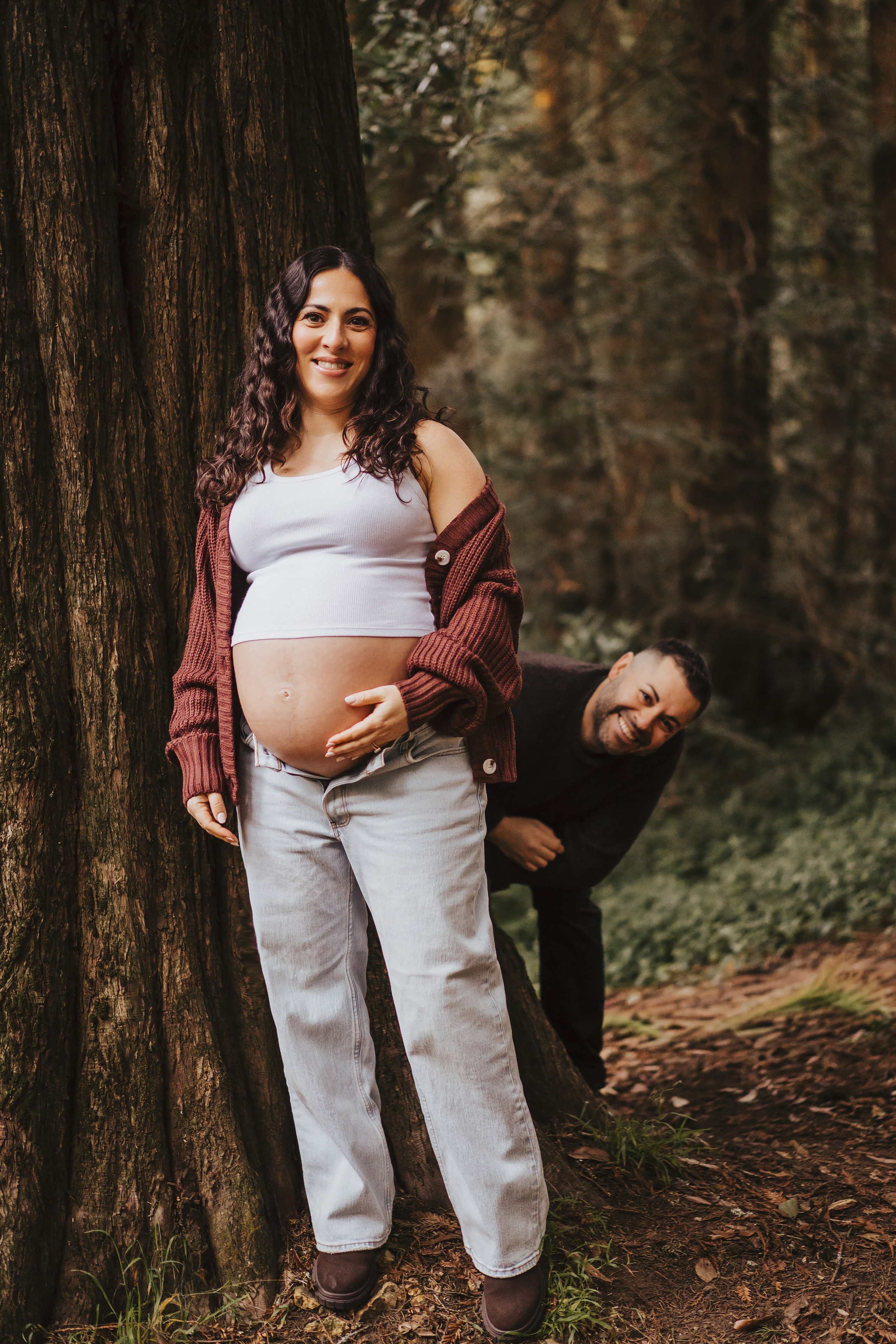 Redwoods Oakland. Wedding family photographer and videographer California San Francisco Bay Area