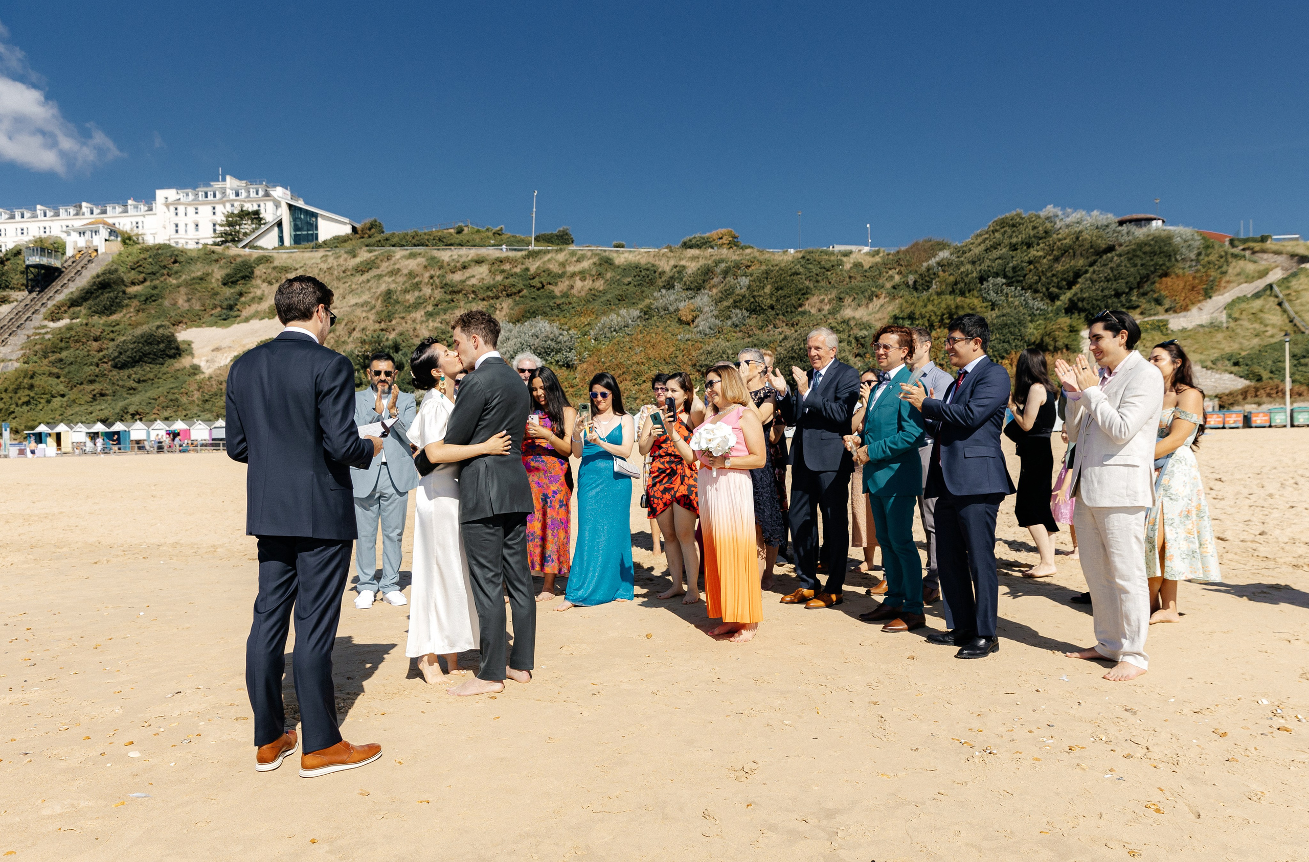 Alejandra & Jason. Bournemouth Highcliff Marriott Hotel. Timeless Wedding & Events Photography. Based in London, working across Europe