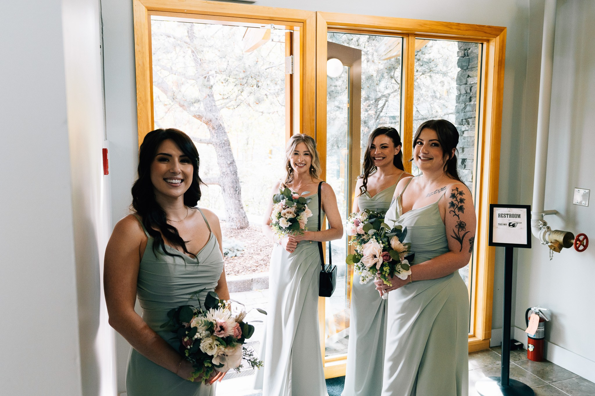 Wedding in a Bragg Creek, Alberta