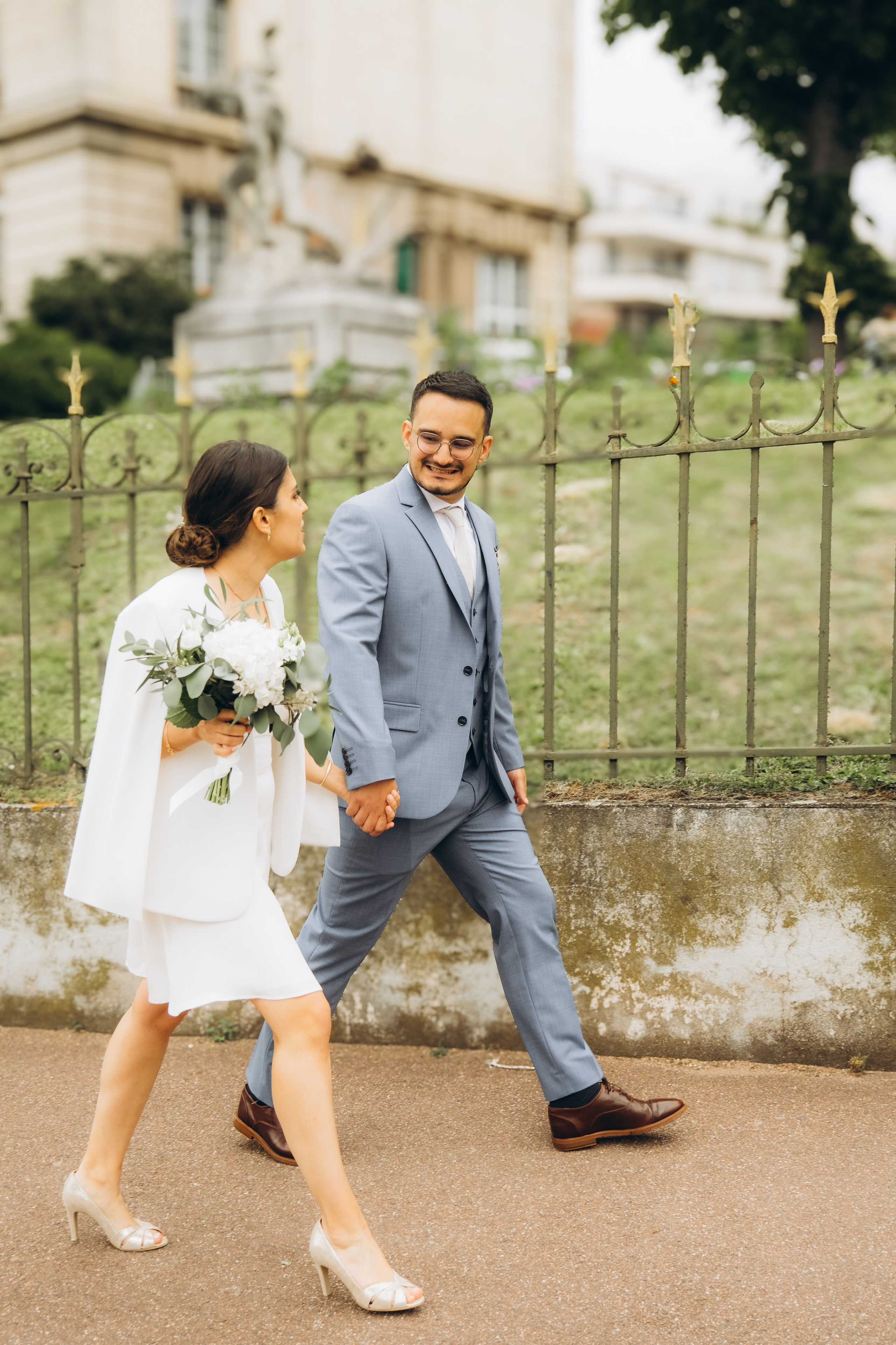 Liliana & Loic Wedding Day. Photographer in Paris Marina Chaput