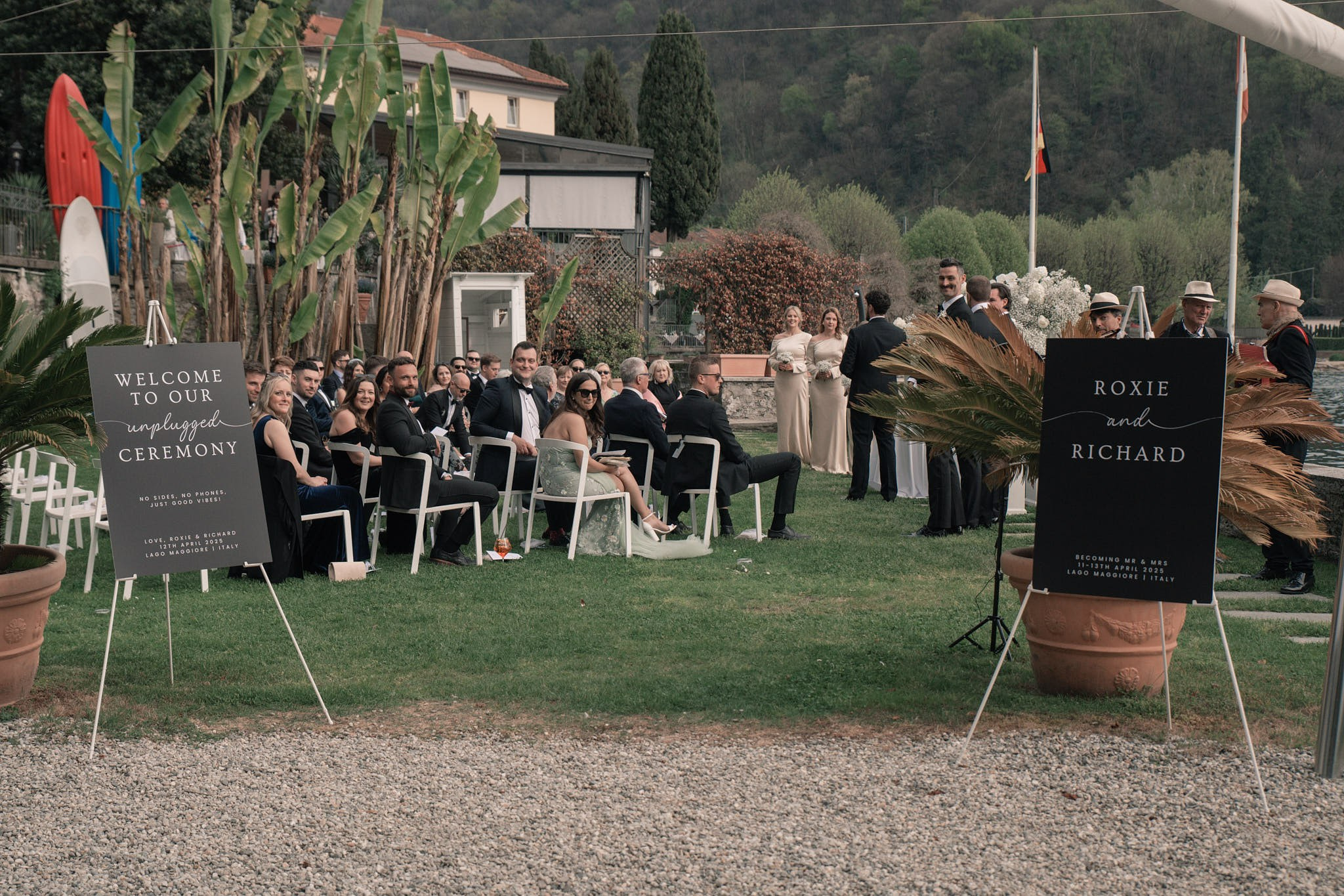 Roxie & Richard Wedding. Fotografo matrimonio Lago di Como Ferrari Media Production