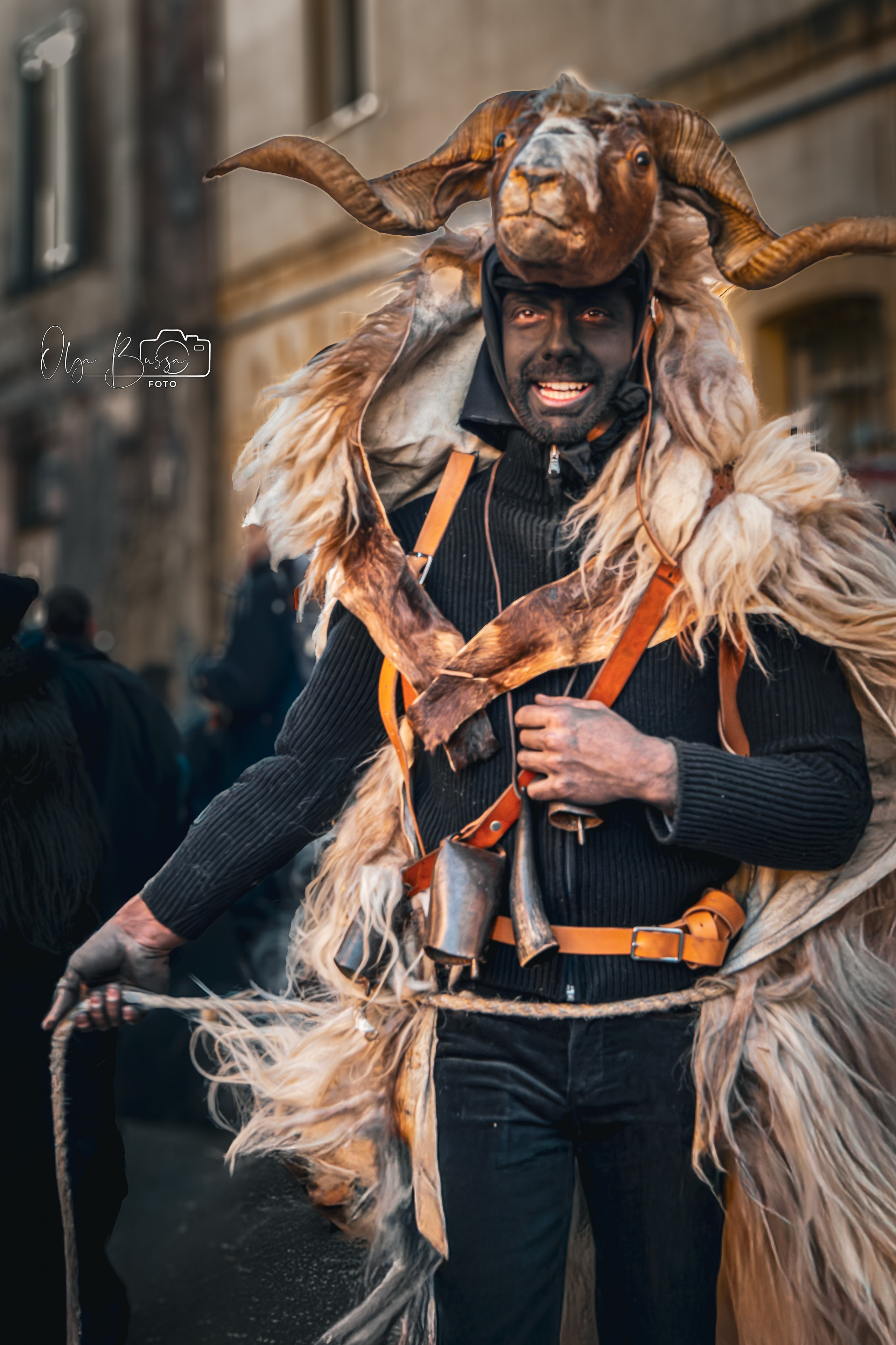 Carnevale. Olga Manukhina fotografo in Sardegna