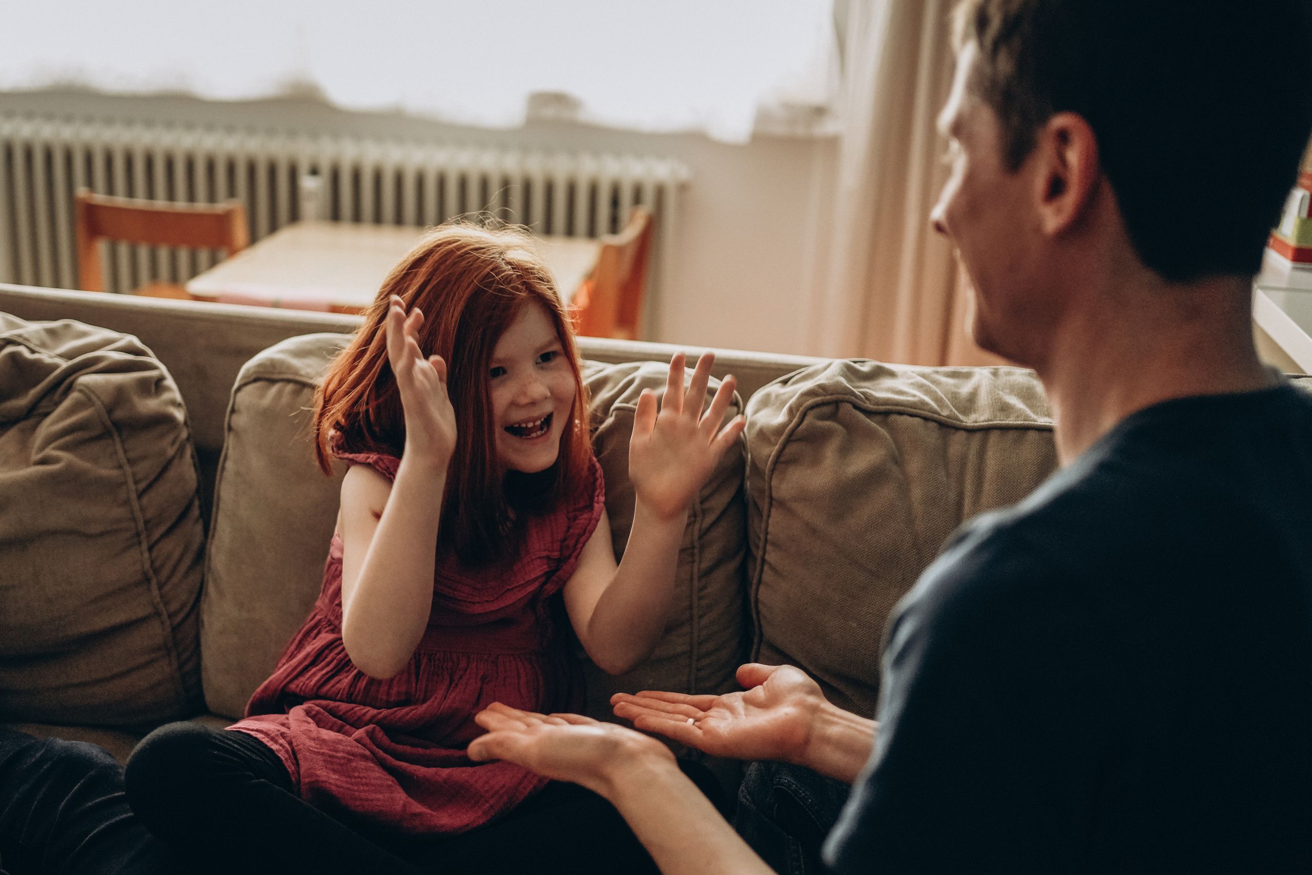 Familienshooting Zuhause in Nürnberg. Fotoshooting in Nürnberg und Fürth
