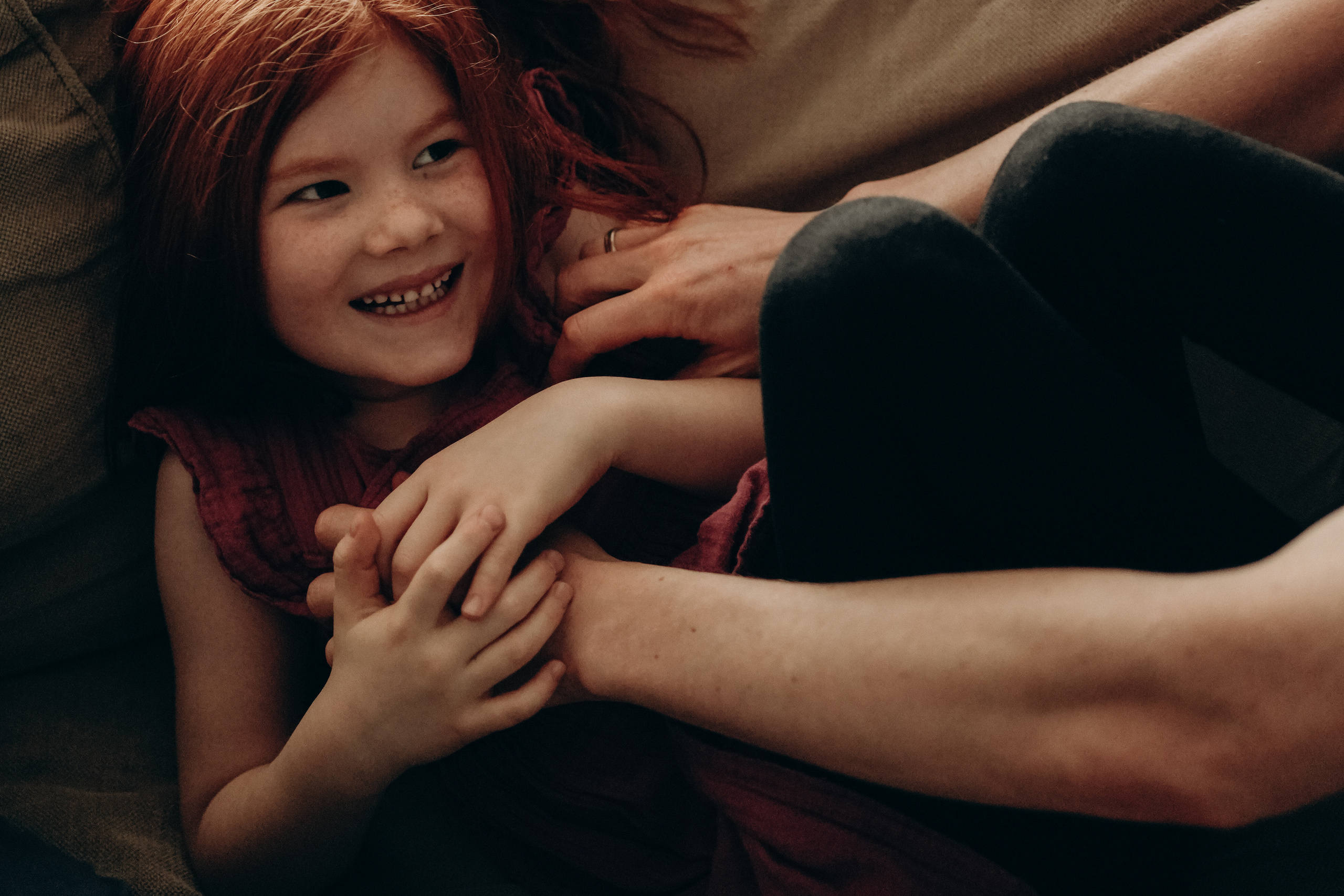 Familienshooting Zuhause in Nürnberg. Fotoshooting in Nürnberg und Fürth