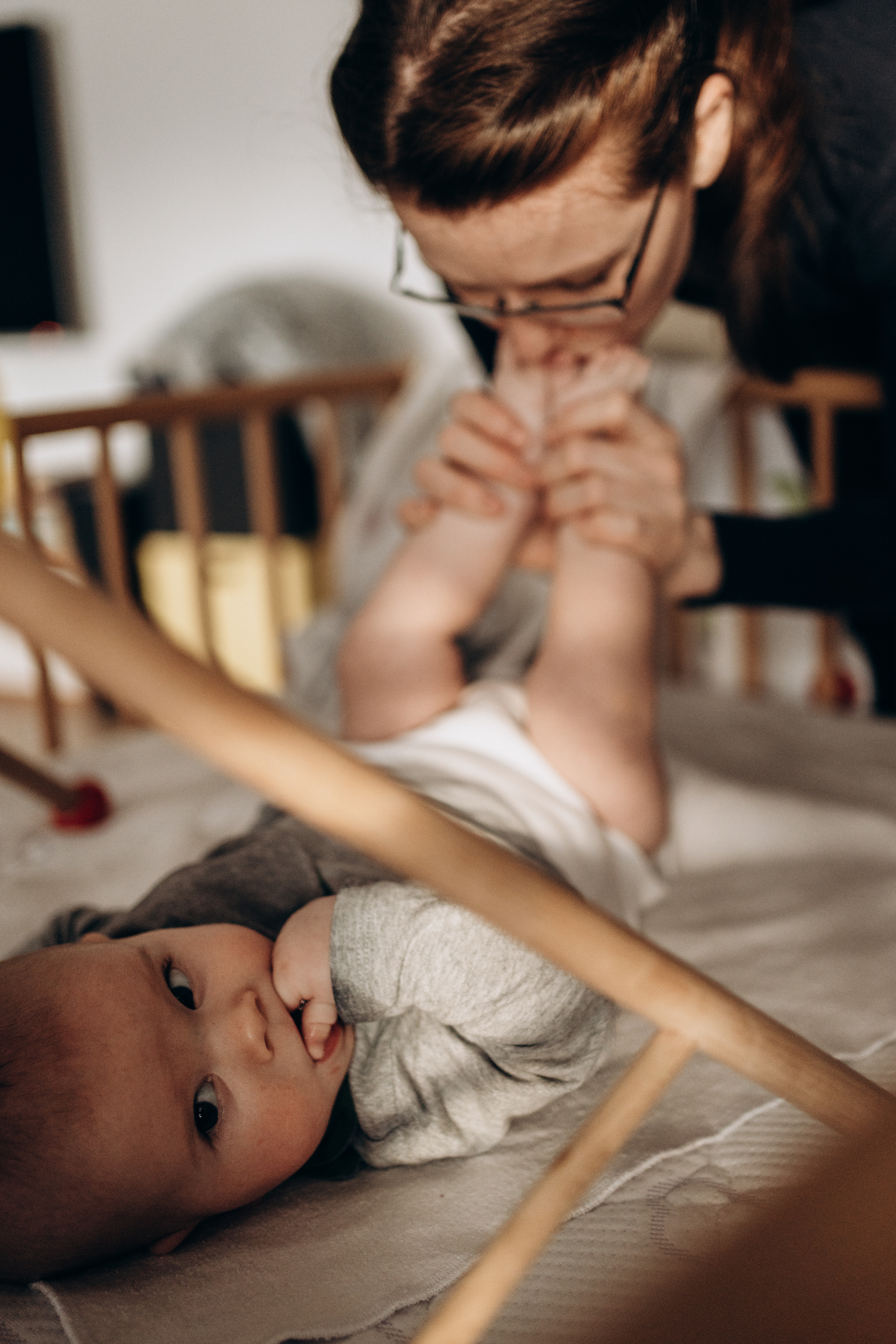 Familienshooting Zuhause in Nürnberg. Fotoshooting in Nürnberg und Fürth