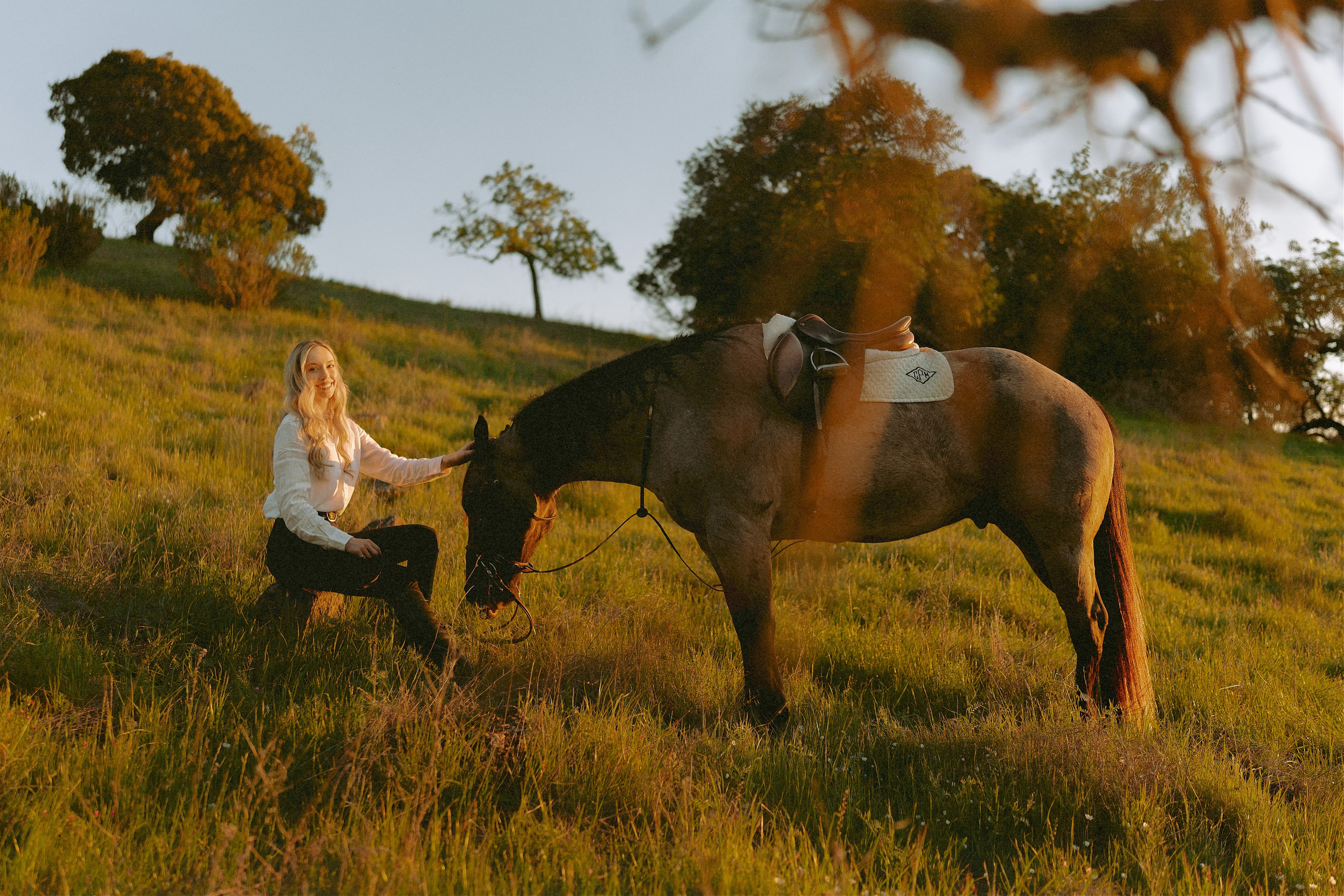 Engagement with Horses, Napa, Northern California. Wedding Photography & Videography Team in California, Los Angeles, San Francisco, San Diego and Travel
