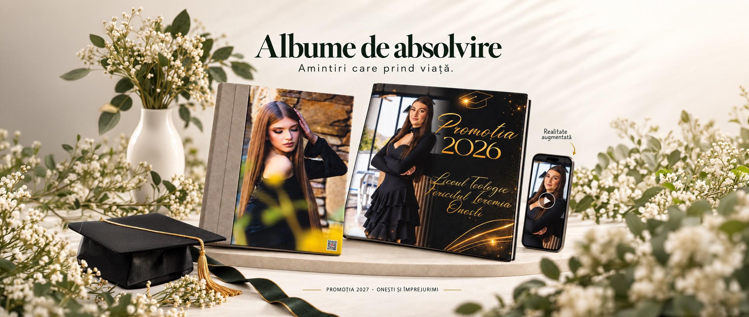 Albume absolvire 2027 cu AR | Onesti & Bacau | Alex Pricope