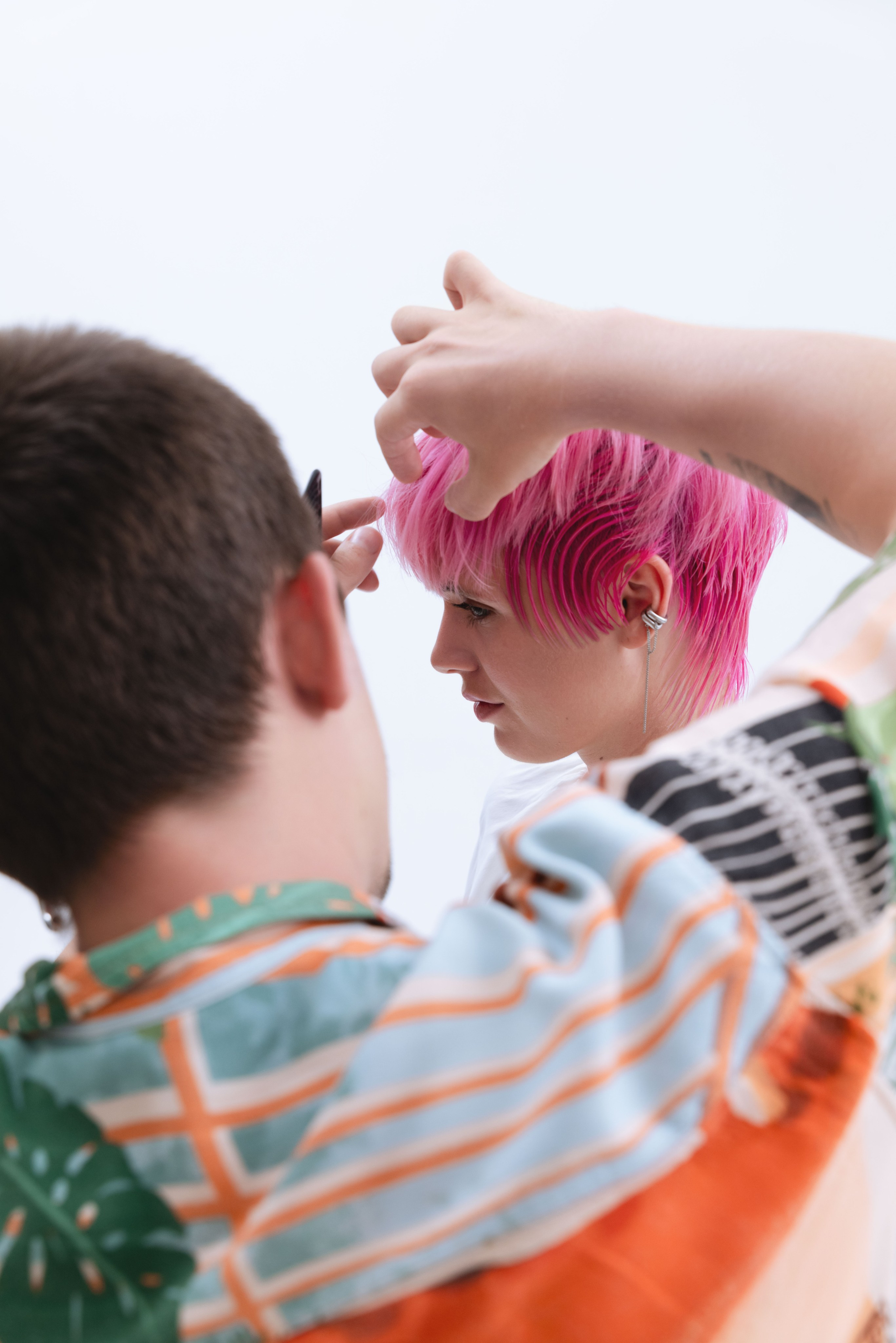 Project hair for Davines 2025. Sasha Veideman Photo